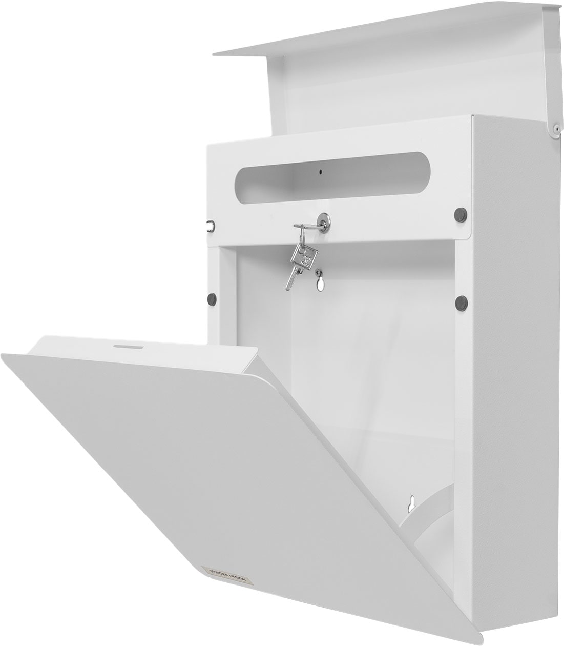 Spinder Design Briefkasten »INBOX« 1 Stk. tlg. Moderner, wetterfester Briefkasten aus pulverbeschichtetem Stahl