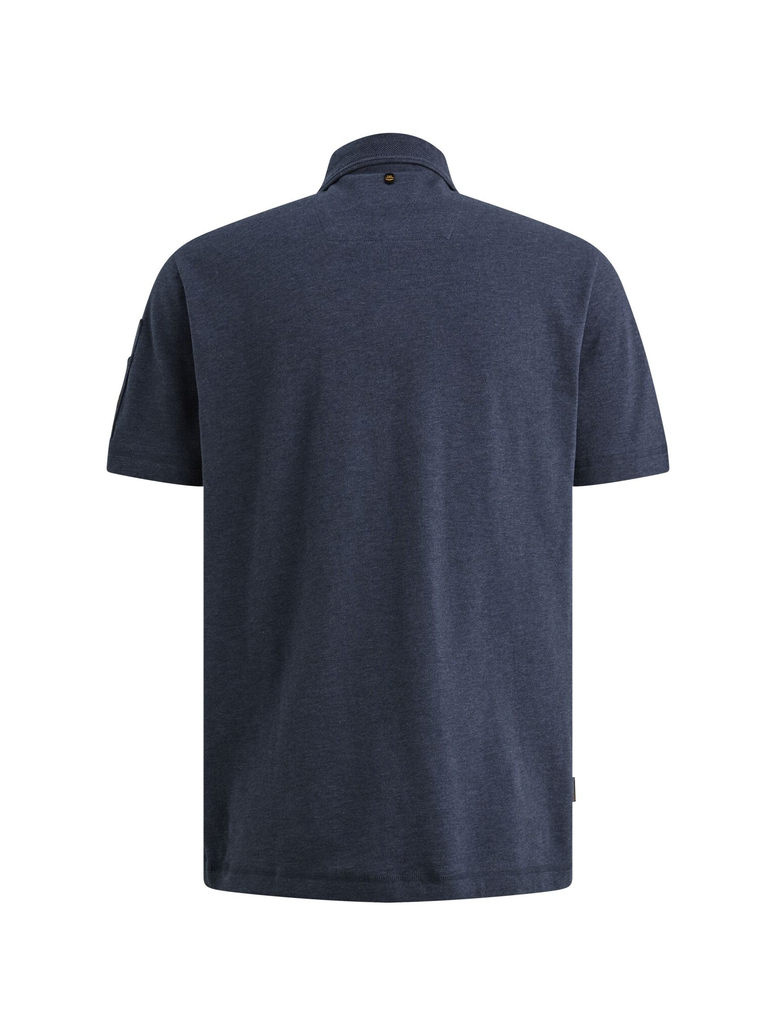 PME LEGEND Poloshirt Aufgesetzte Ärmeltasche mit Marken- Label