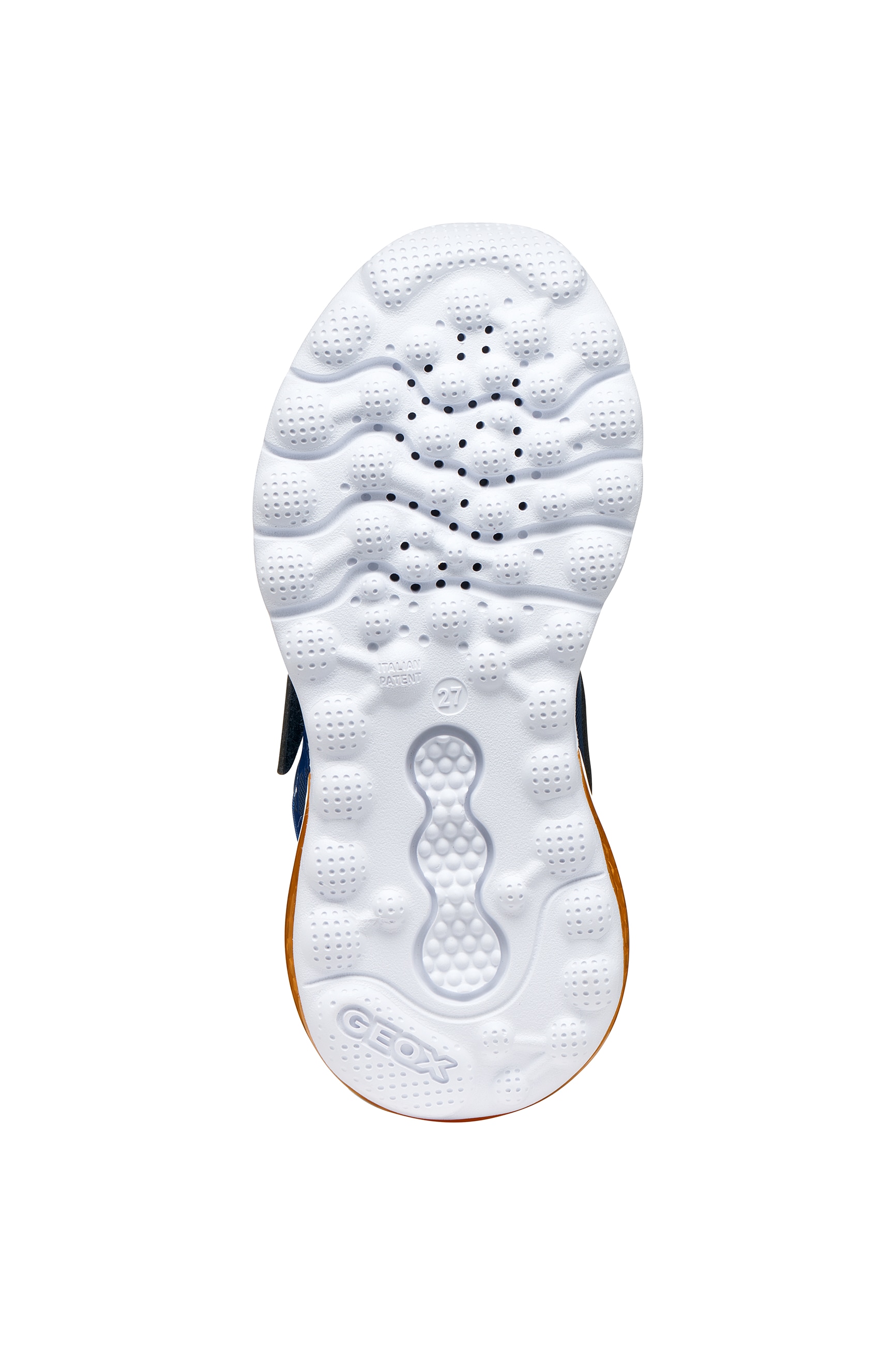 Geox Sneaker »Blinkschuh J ACTIVART ILLUMINUS«  Klettschuh mit Looney Tunes Motiv, Größenschablone zum Download