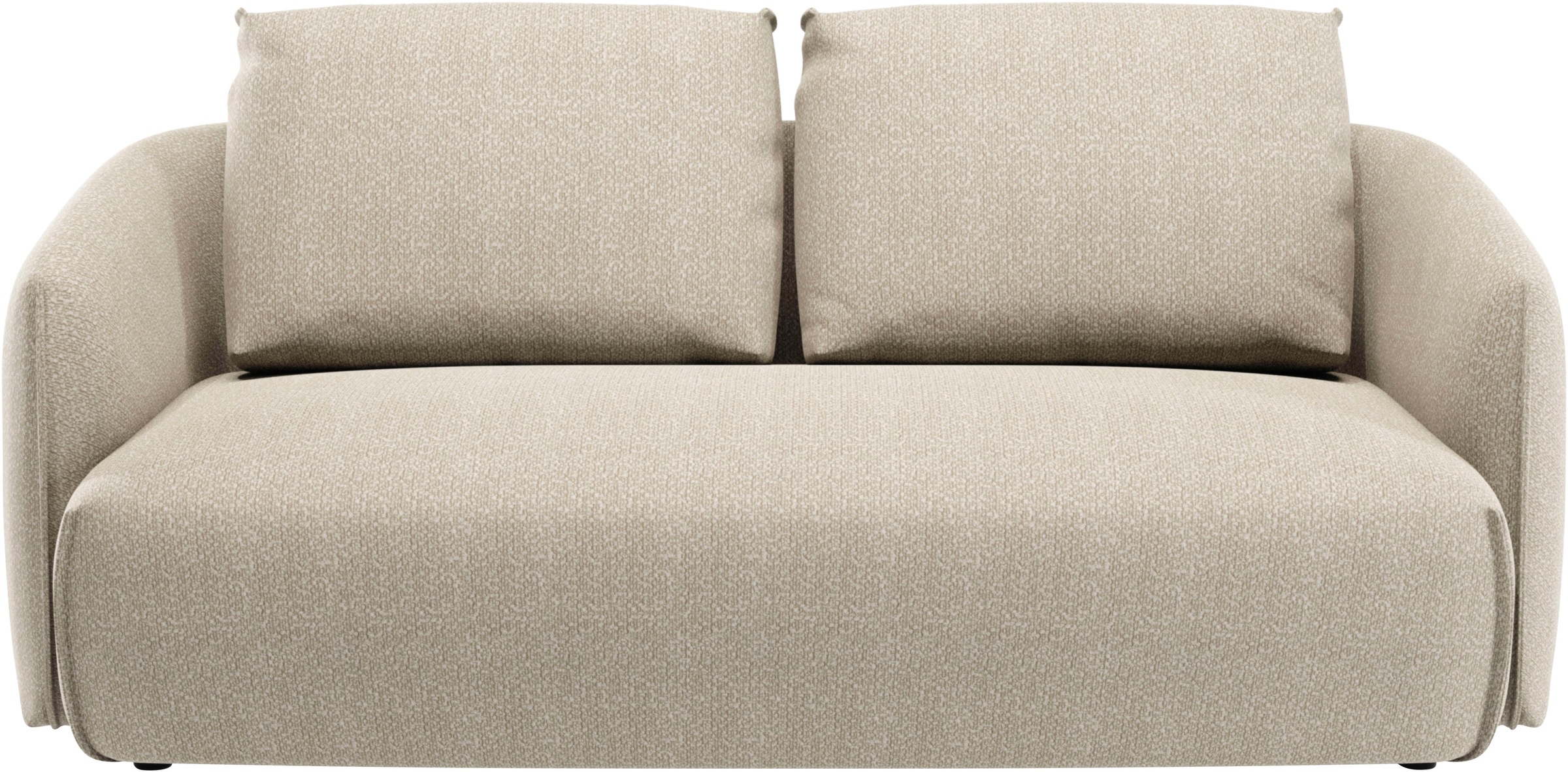 Guido Maria Kretschmer Home&Living 2-Sitzer »Shawn Designsofa, elegant geschwungen Armlehnen, bequem«, organischer Form, mit hochwertigem Bezug