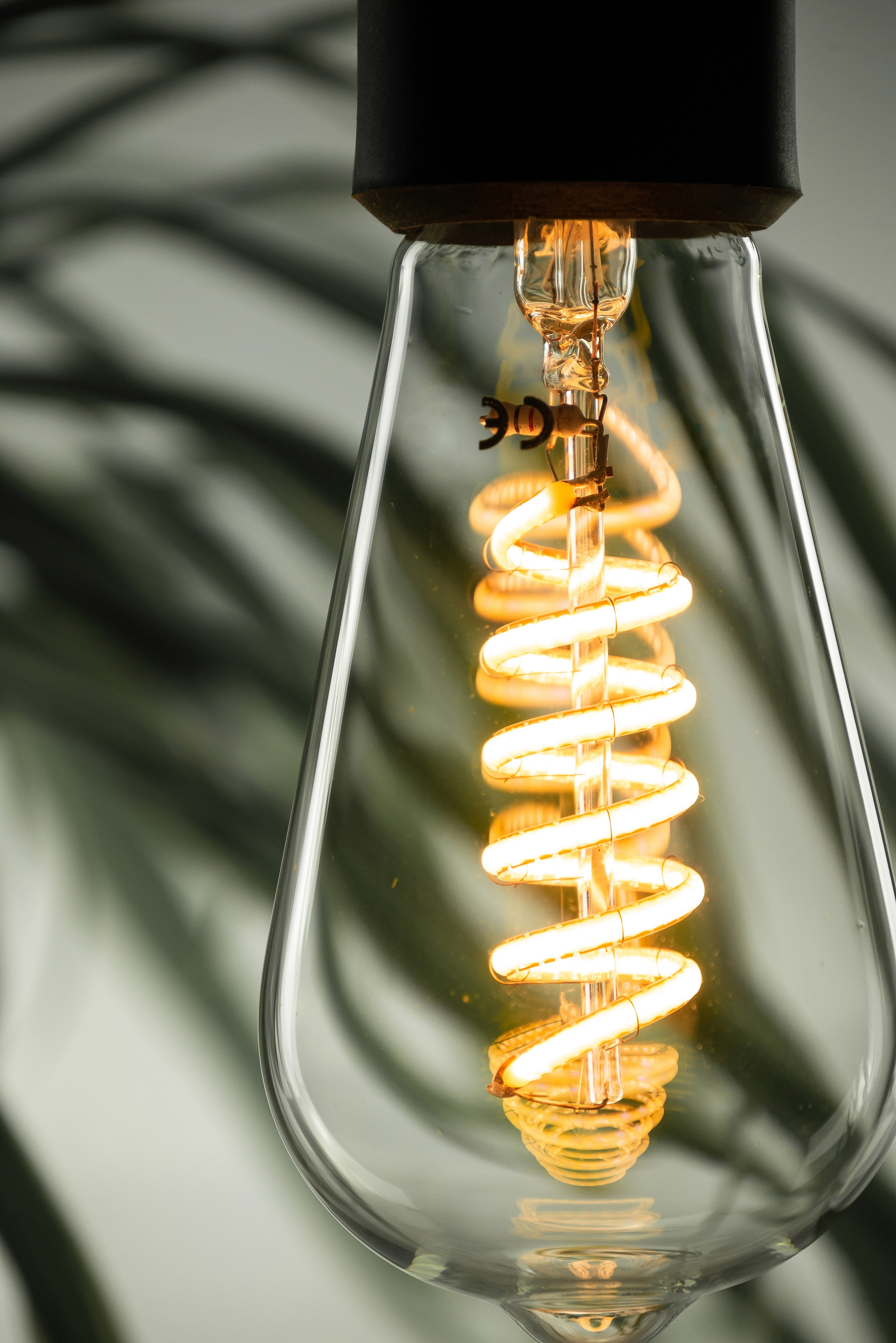 SEGULA LED-Leuchtmittel »LED Rustika Curved Spirale Ambient klar«, E27, Warmweiß, dimmbar, E27, Rustika Curved Spirale, klar, Ambient Dimming