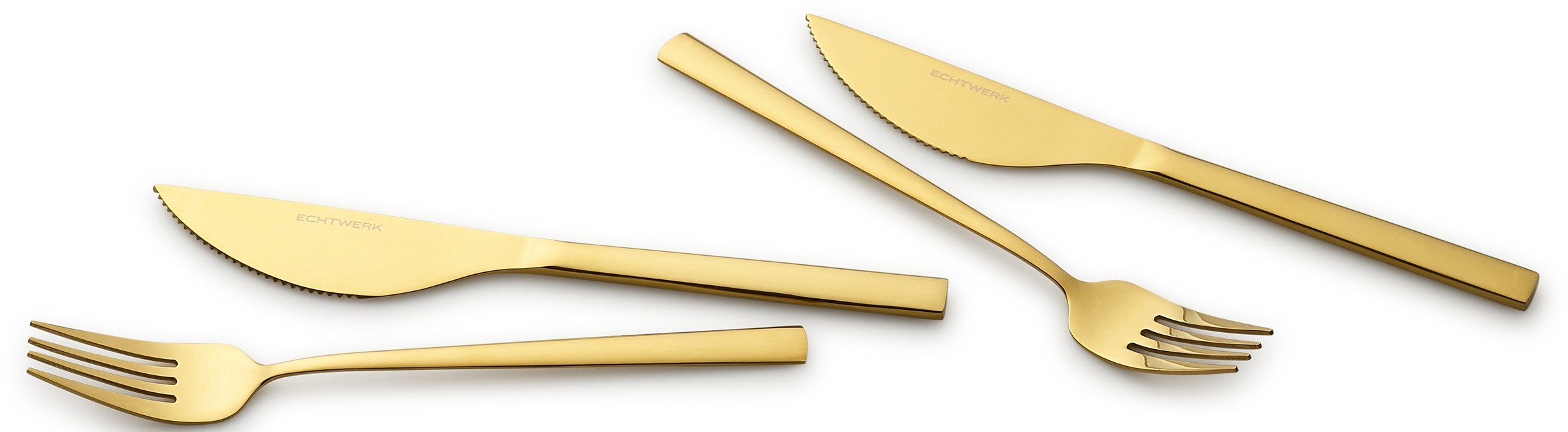 ECHTWERK Besteck-Set »Angelini«, (Set, 4 tlg.), für Pizza, Quiche, Flammkuchen