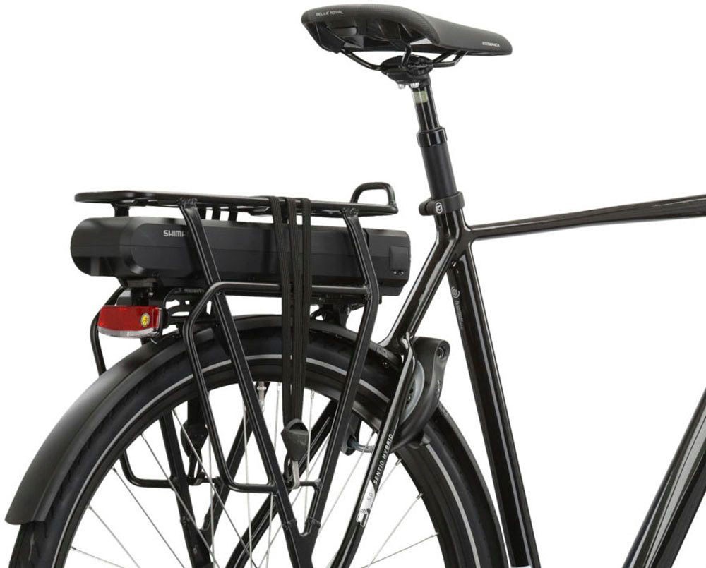 Kross »E-Citybike Sentio Hybrid 5.0 28 Zoll schwarz - Shimano Mittelmotor« 7 Gang Shimano NEXUS Schaltwerk Nabenschaltung Mittelmotor 250 W SHIMANO 36 V/250 W, Mittelmotor DU-E500