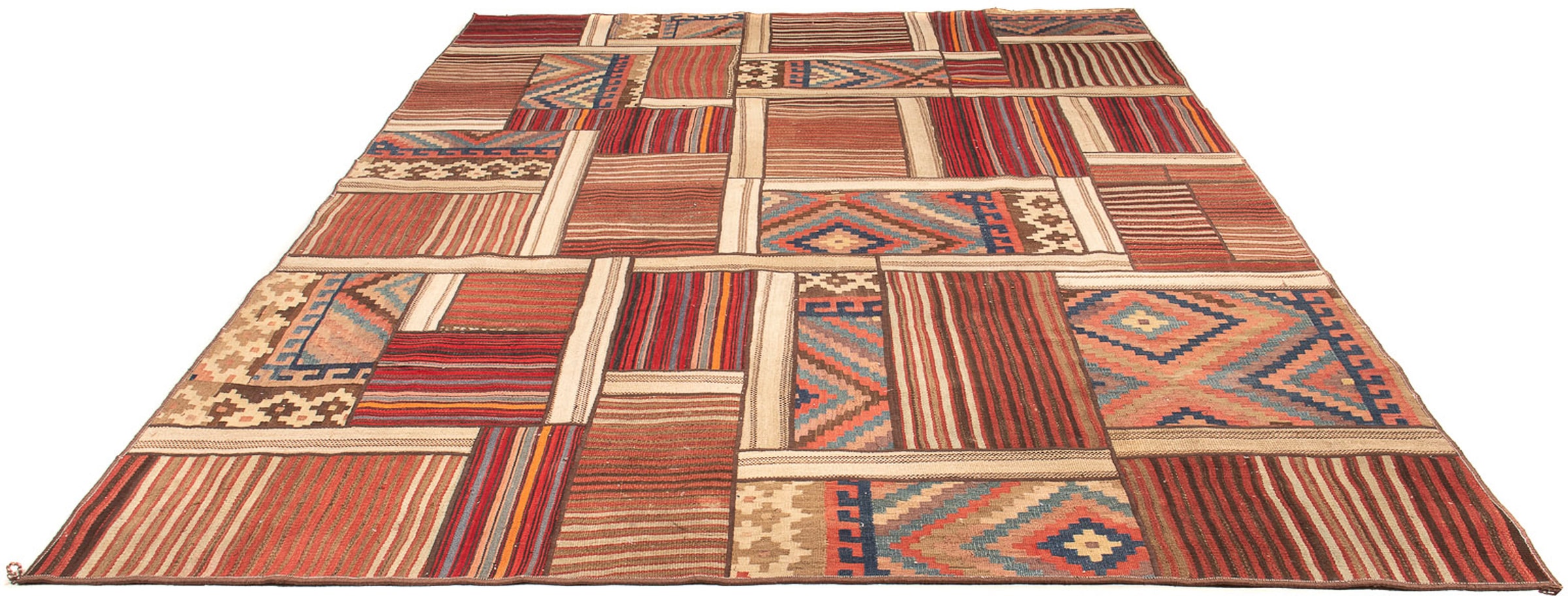 morgenland Teppich »Patchwork - 350 x 250 cm - mehrfarbig«, rechteckig, 7 m günstig online kaufen