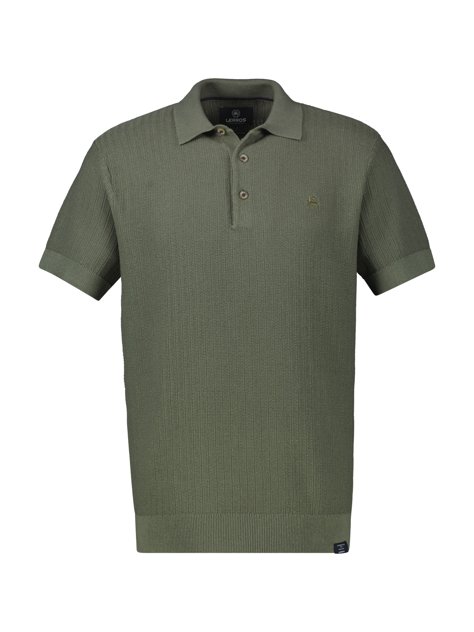 LERROS Poloshirt in Feinstrickqualität