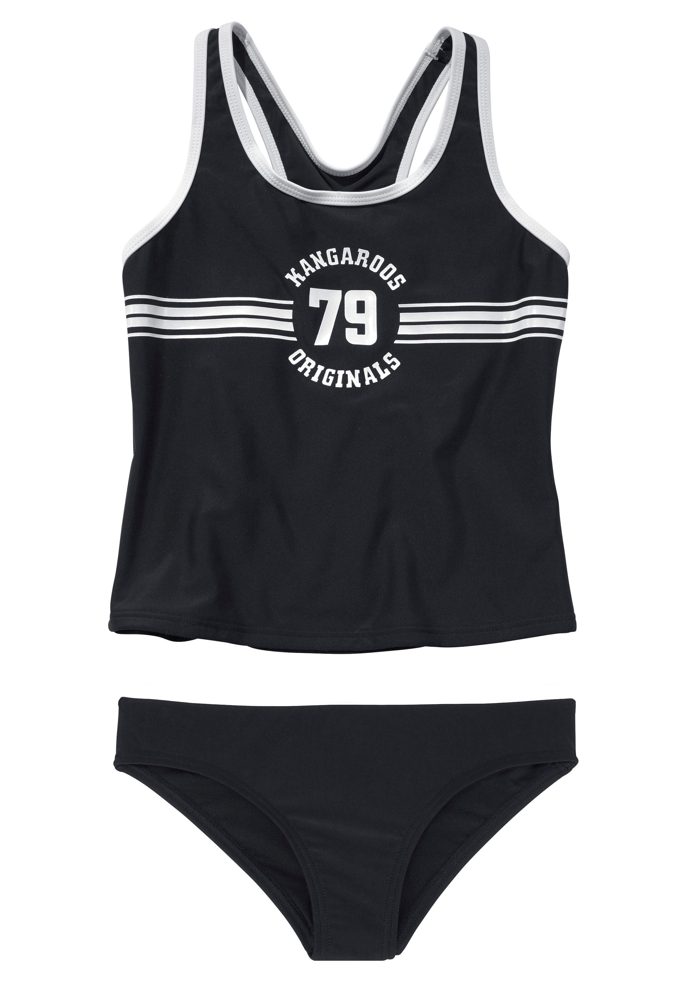 KangaROOS Tankini bequem mit sportlichem kaufen Frontdruck »Sporty«