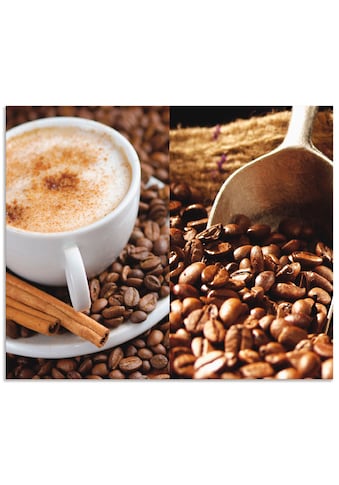 Artland Küchenrückwand »Kaffee - Cappuccino - Heißer Kaffee«, (1 tlg.), selbstklebend... kaufen