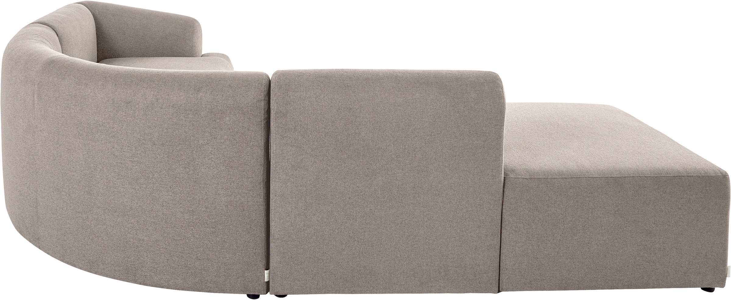LeGer Home by Lena Gercke Ecksofa »LYZA L-Form links/rechts, Modularsofa, Maße B/T/H: 211/267/74 cm«, als Modul oder separat verwendbar, für individuelle Zusammenstellung