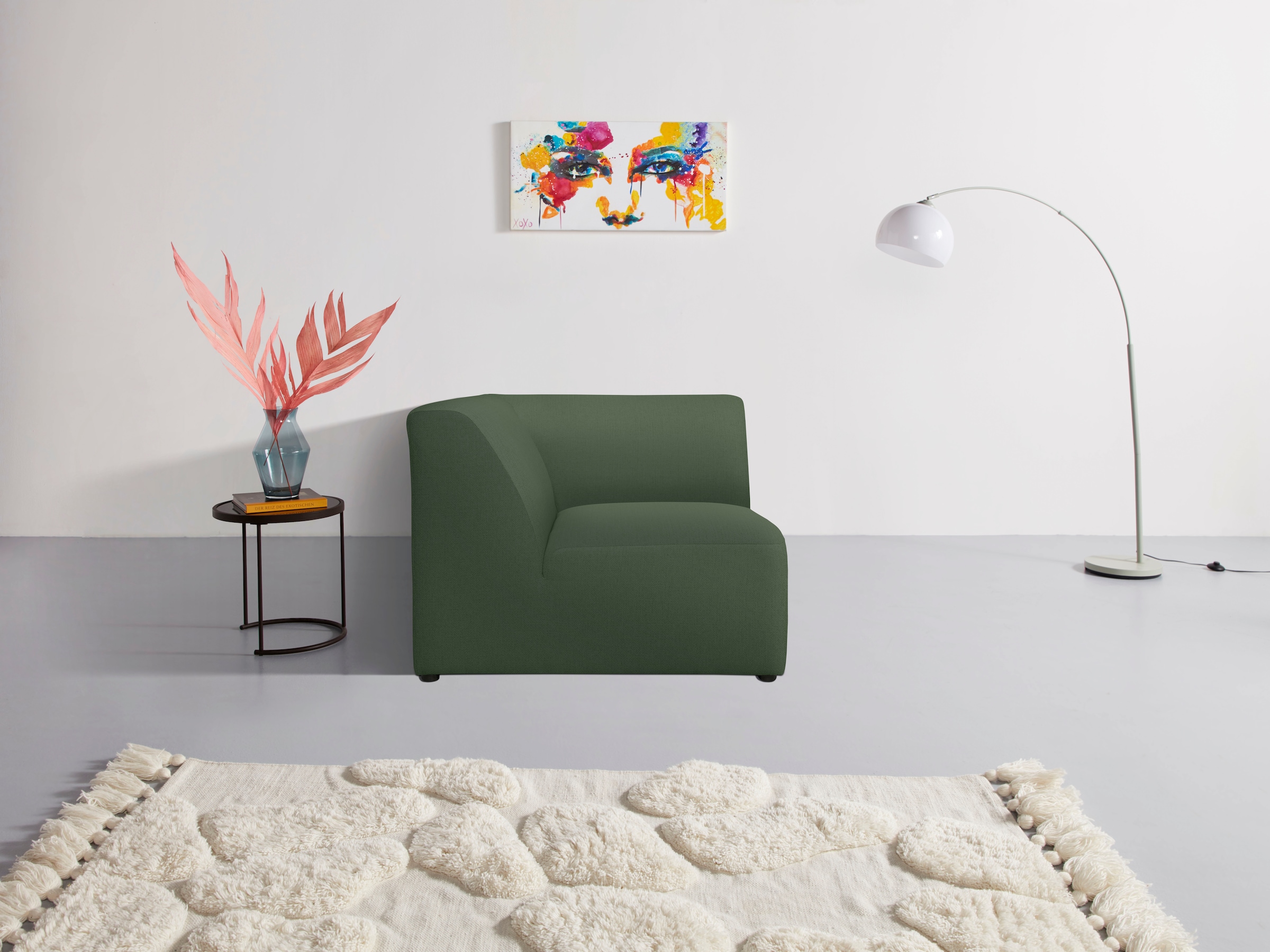 INOSIGN Sofa-Eckelement »Koa, Sofamodul, passend zur Serie KOA«, in Webstof günstig online kaufen