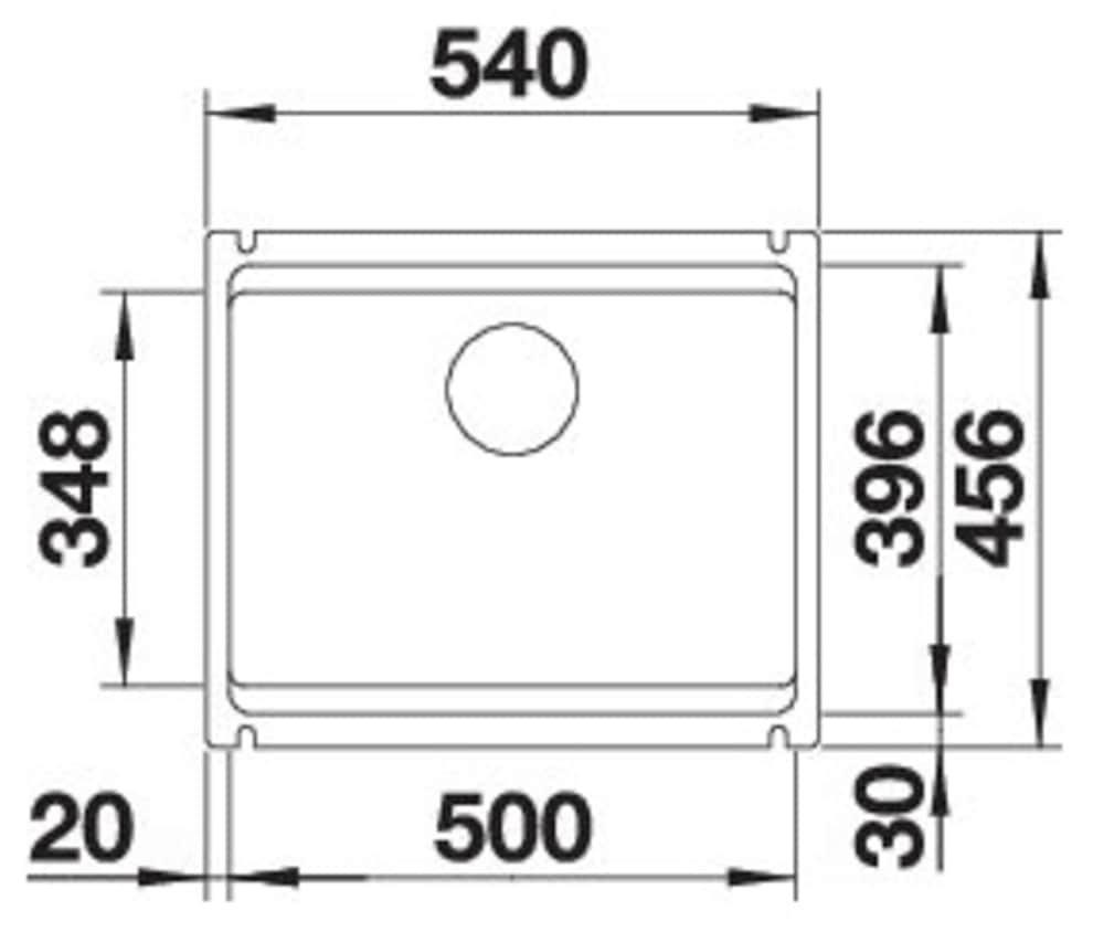 Blanco Küchenspüle »ETAGON 500-U« 1 Stk. tlg. inklusive 2 Gratis ETAGON-Schienen aus Edelstahl