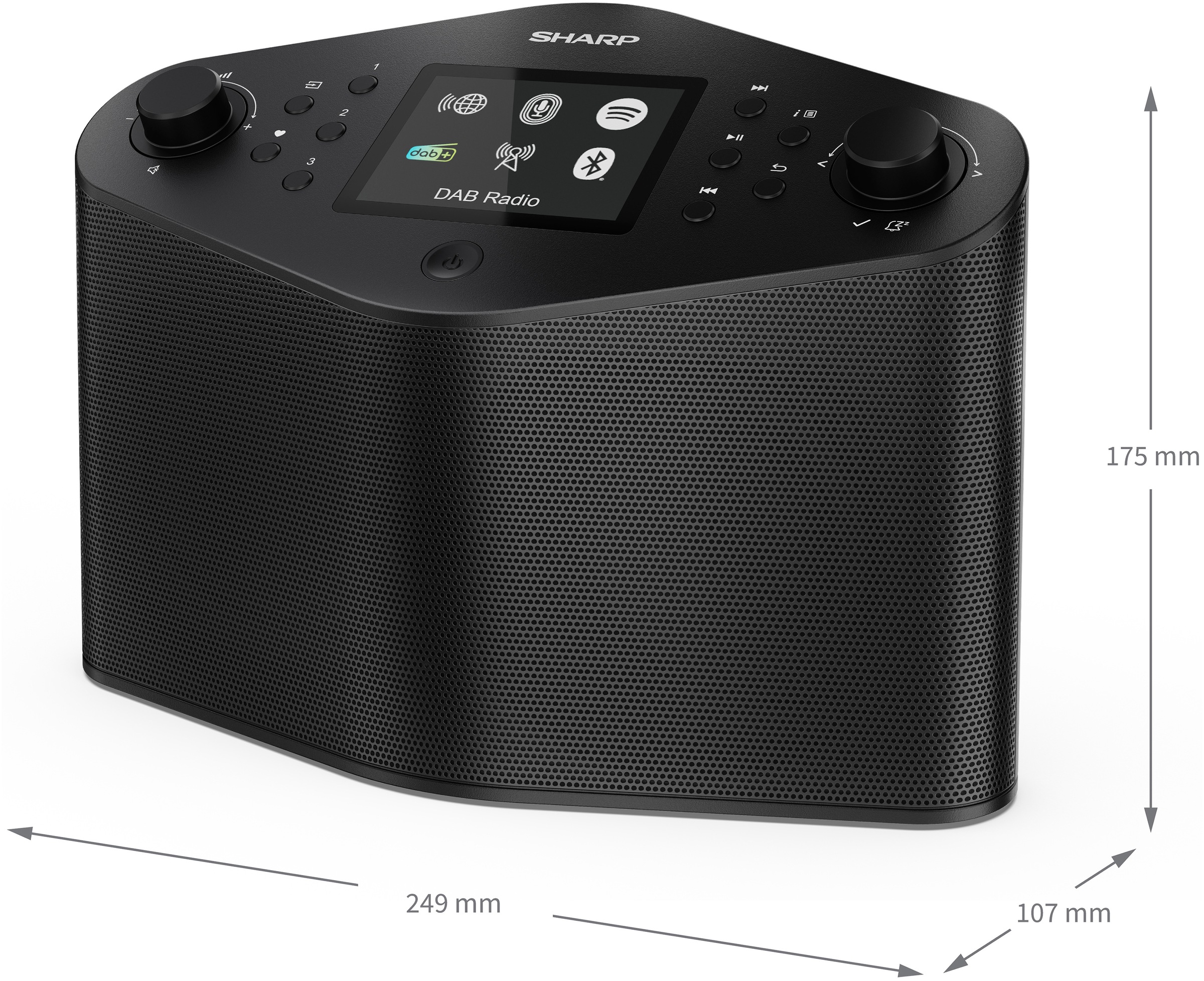 Sharp Internet-Radio »DR-IP639« (Bluetooth | WLAN 10 W)