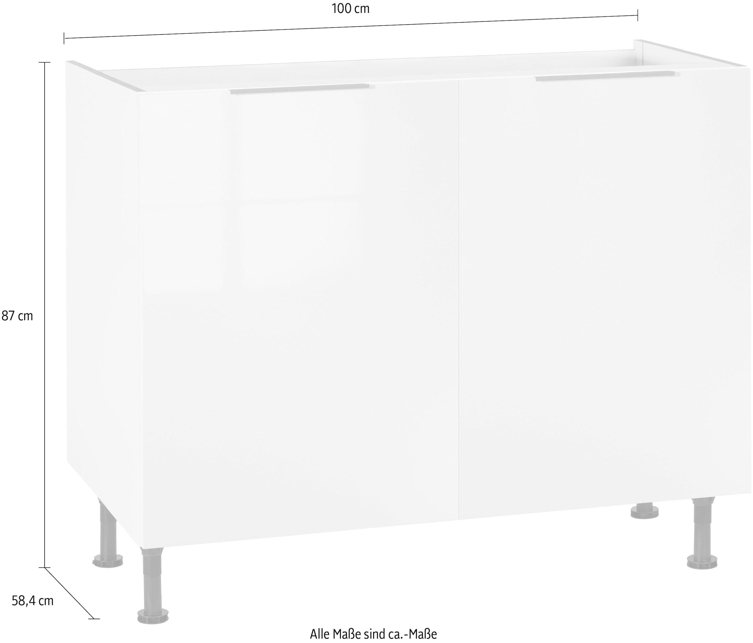 OPTIFIT Spülenschrank »Tara«, Breite 100 cm