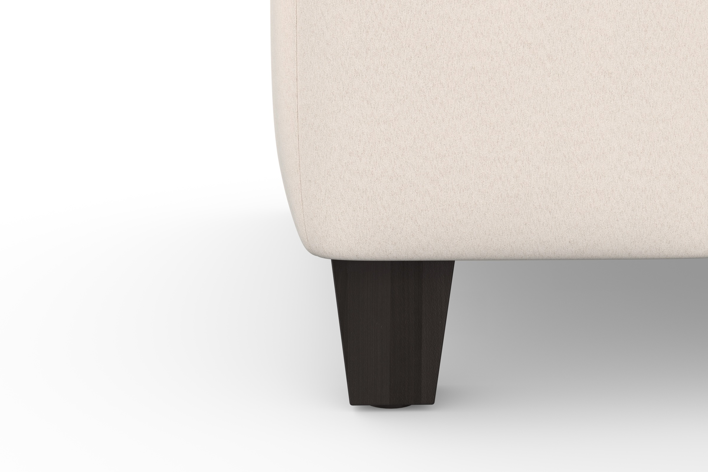 sit&more Ecksofa »Westham L-Form«, Recamiere, mit oder ohne Bettfunktion, Bettkasten, Füße wengefarben