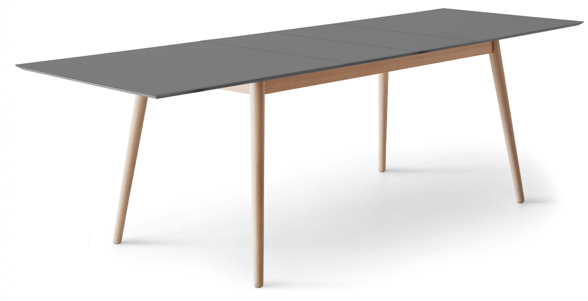 Hammel Furniture Esstisch »Meza by Hammel«, (1 St.), rechteckige Tischplatte MDF, Massivholzgestell, mit 2 Einlegeplatten
