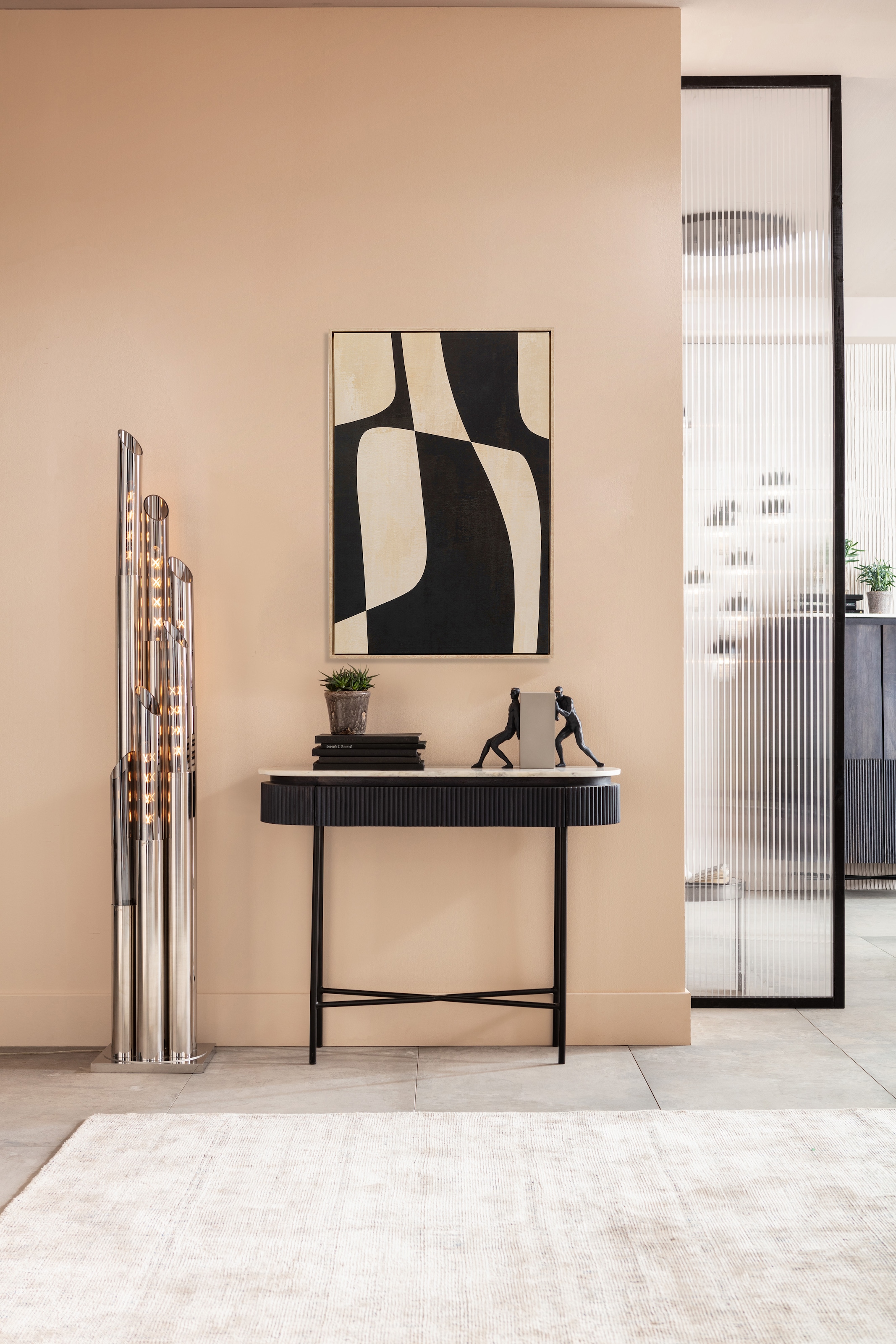 Kare Design Leinwandbild »Leinwandbild Classic Shape Blacky«