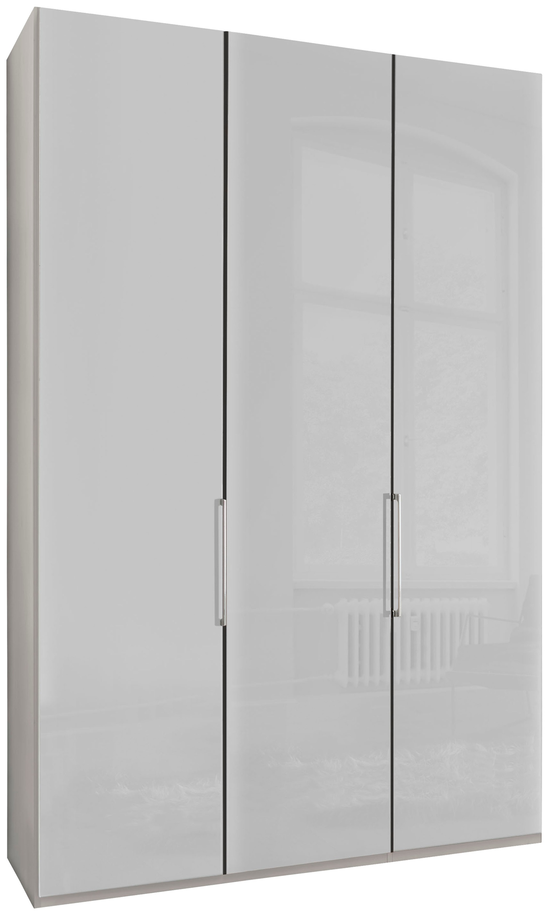 WIEMANN Falttürenschrank "Monaco" mit Glasfront sowie hochwertigen Beschläg günstig online kaufen
