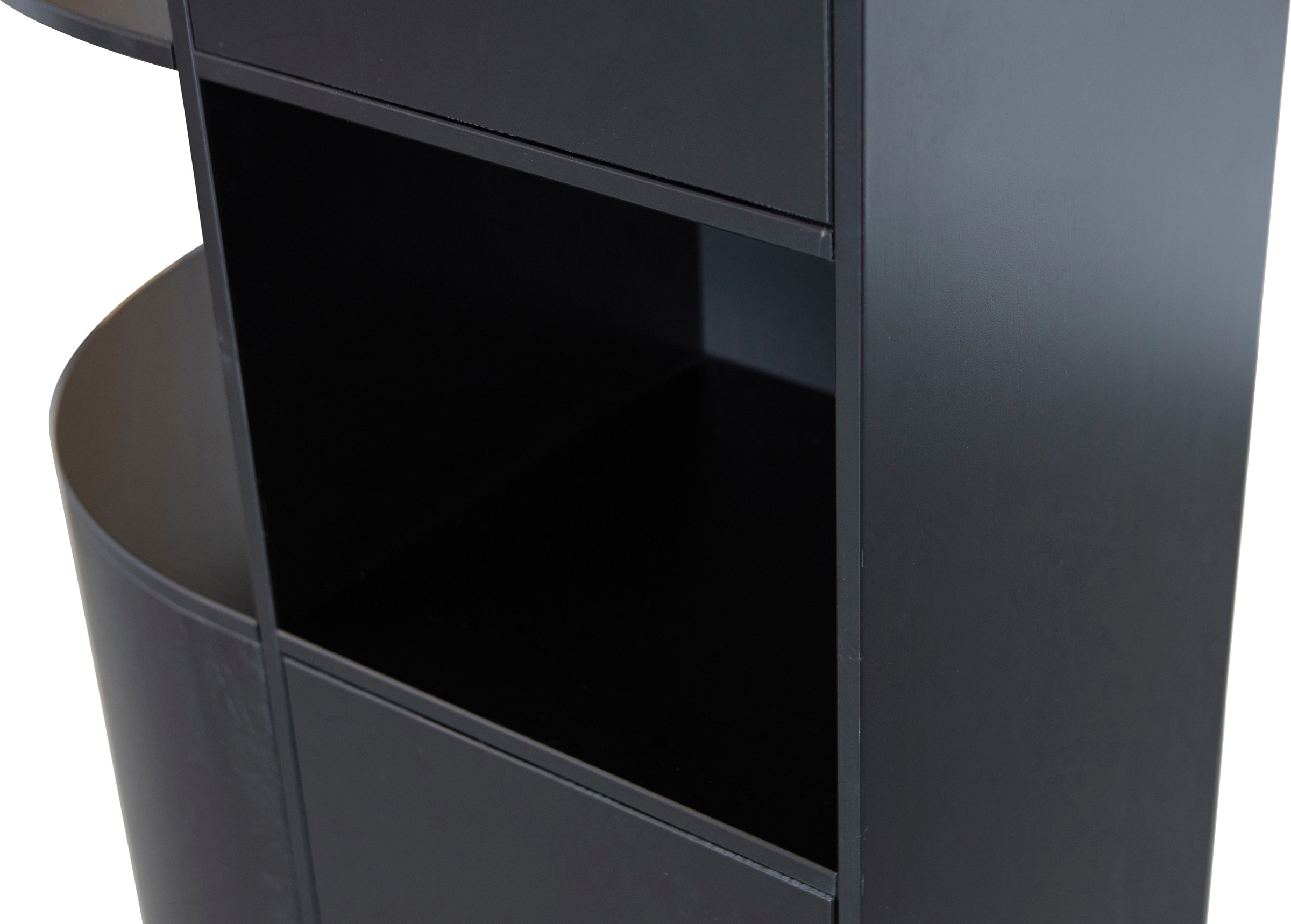 WOOOD Vitrine »Finca«, mit modernem Push-to-Open-System, Breite 78 cm