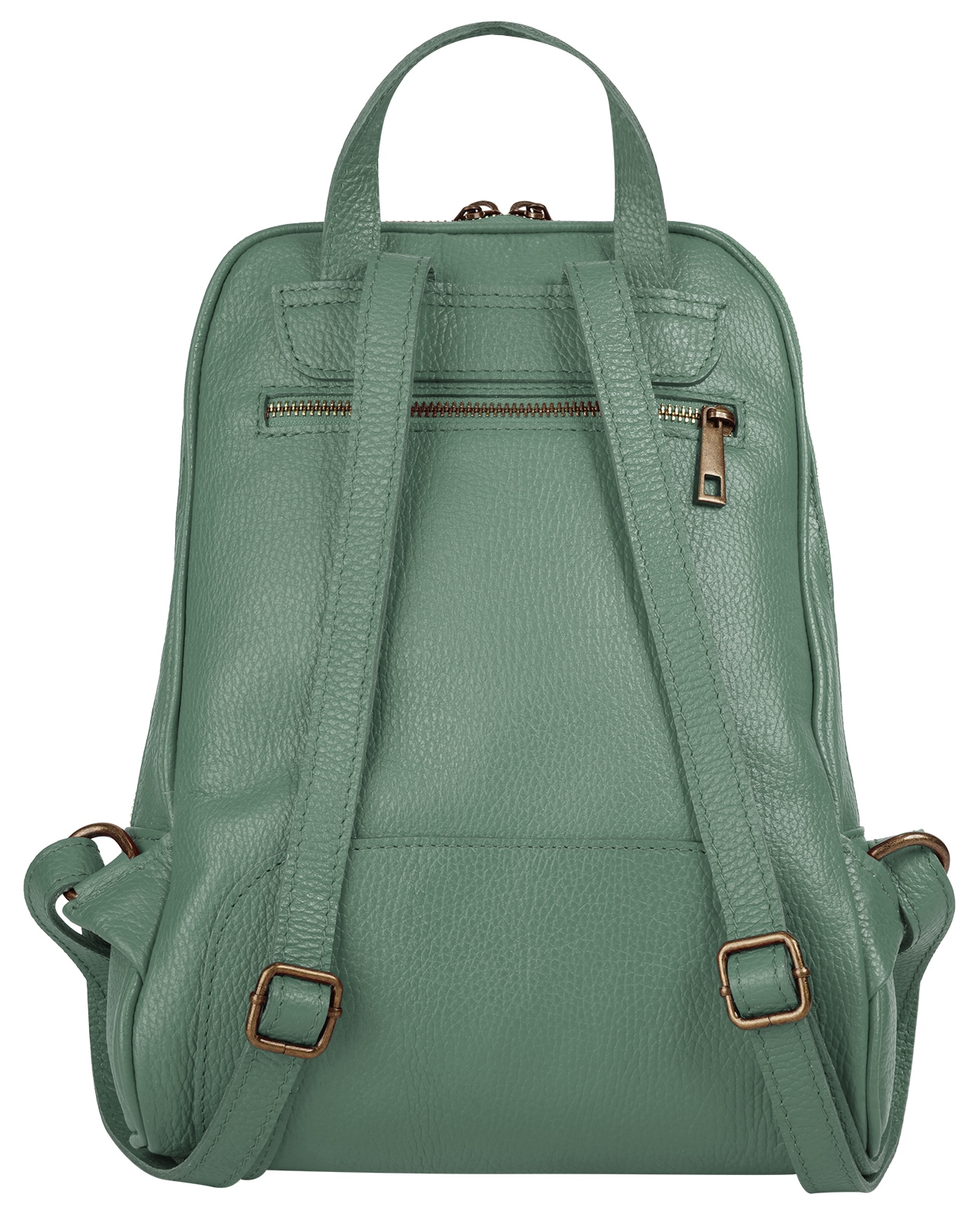 Samantha Look Cityrucksack, echt Leder, Made in Italy