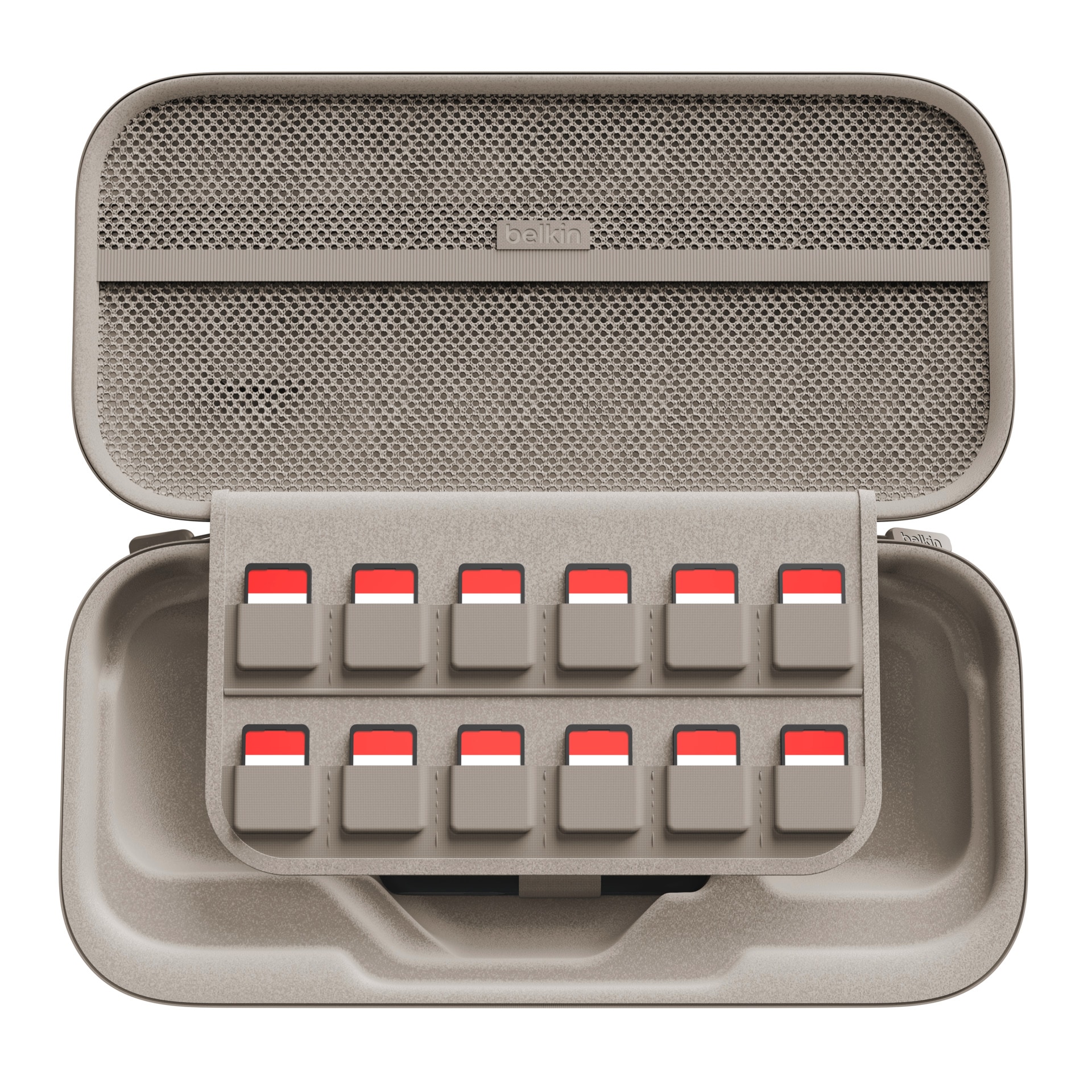 Belkin Powerbank »Gaming Charging Case 10K für Nintendo Switch 2« Belkin Charging Case Powerbank für Nintendo Switch 2,charcoal 10.000 mAh