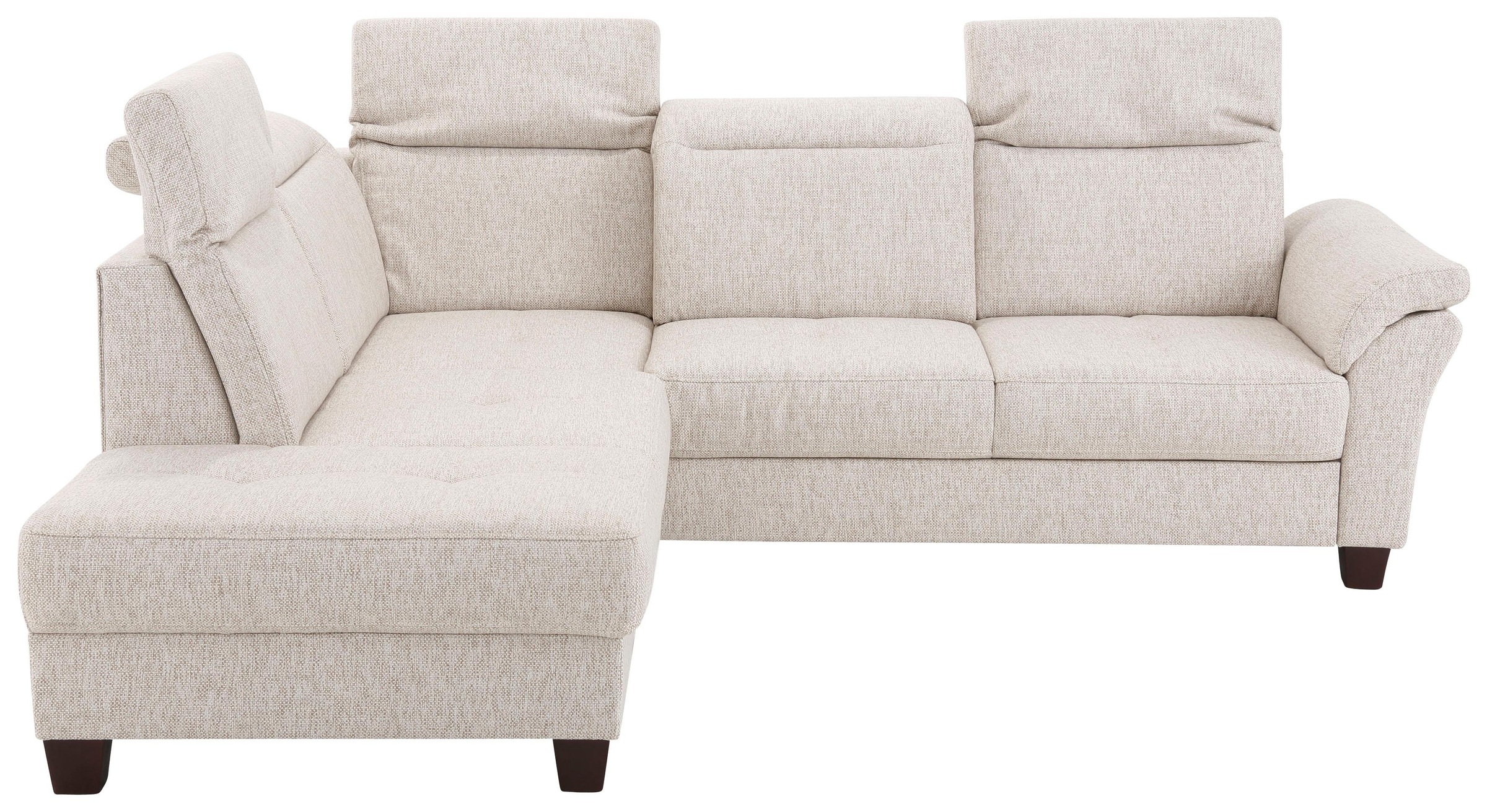 Home affaire Ecksofa »Solvei L-Form« wahlweise auch mit Kopfteilverstellung günstig online kaufen