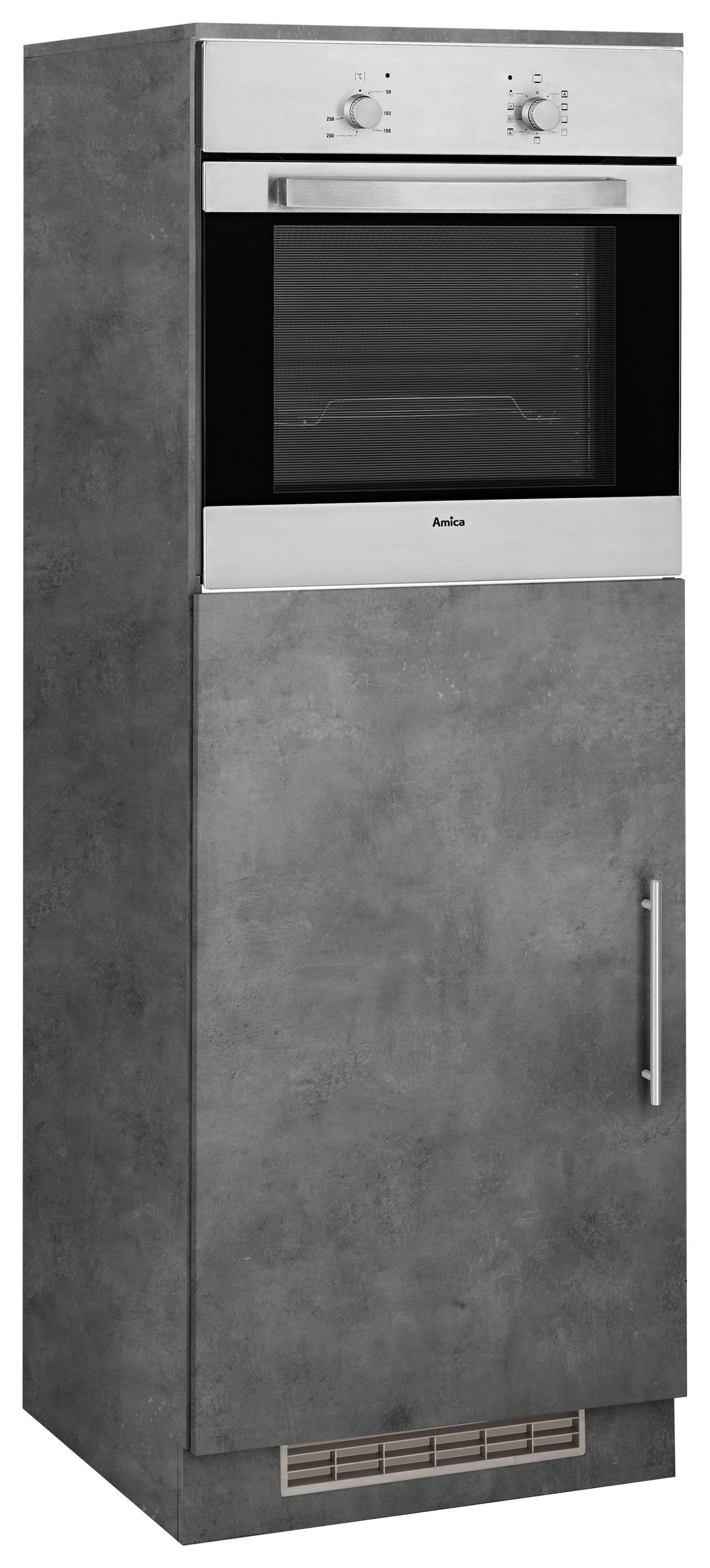 wiho Küchen Backofen/Kühlumbauschrank »Cali«, 60 cm breit