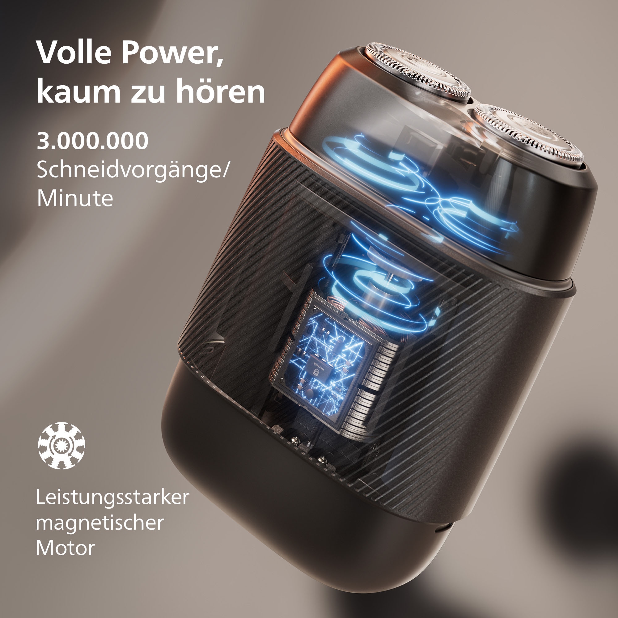 Philips Elektrorasierer »S591/05« mit SteelPrecision Klingen, 3D Floating Heads, inkl. Reiseetui