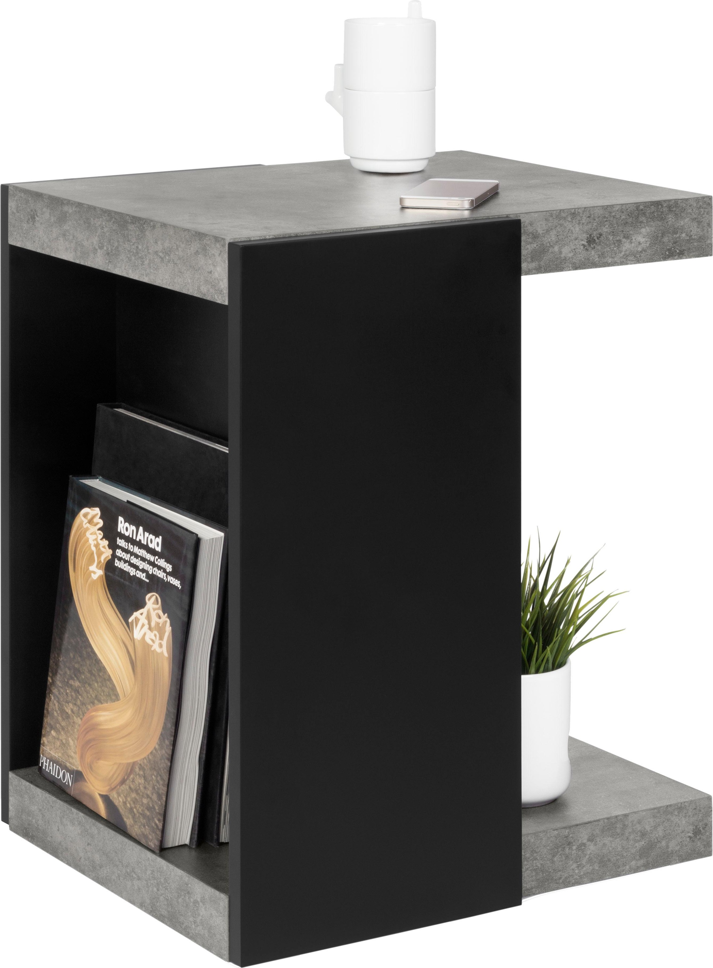 TemaHome Couchtisch »Klaus«, moderne Optik Breite 38 cm günstig online kaufen