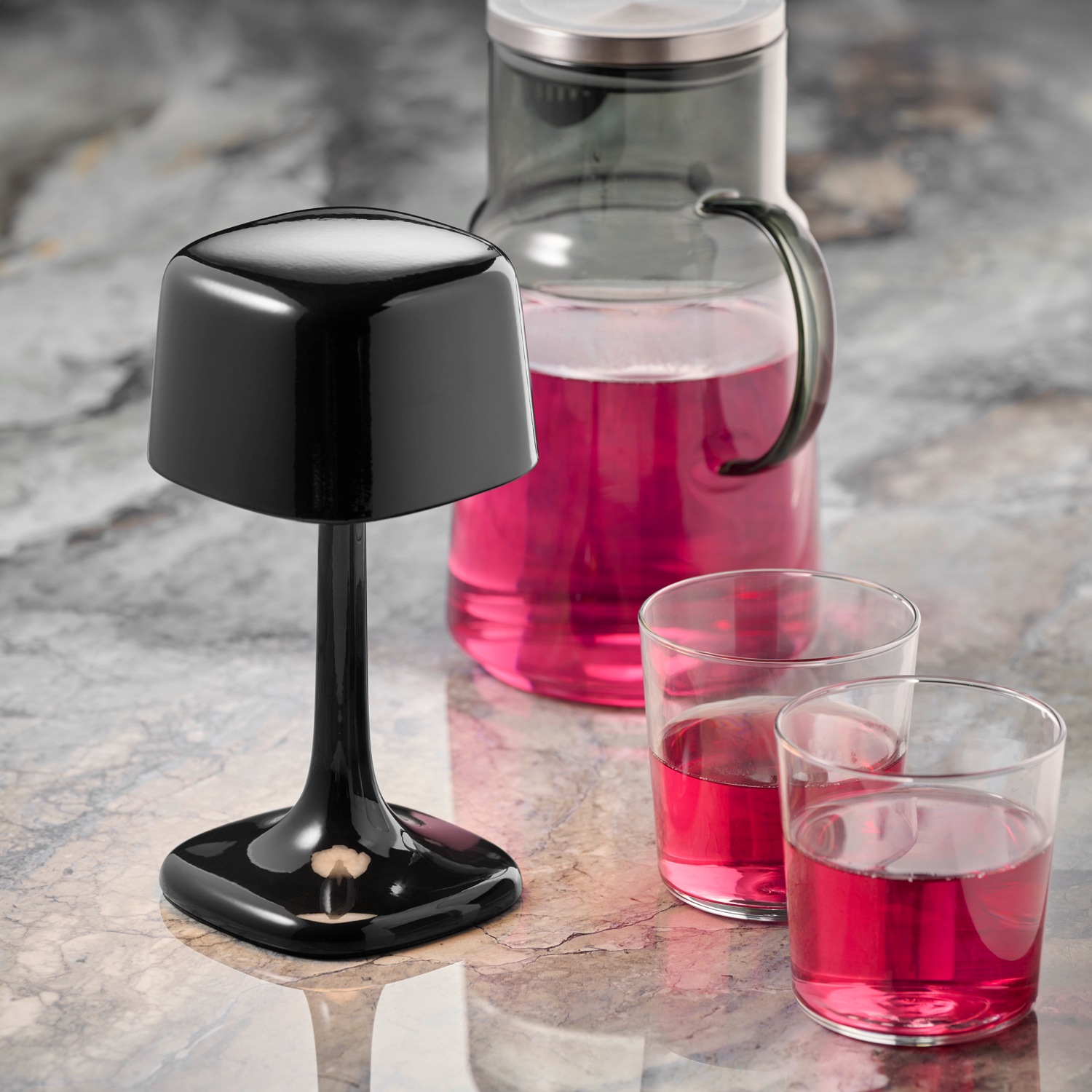 APS LED Tischleuchte »SOHO, inkl. Fernbedienung und Ladestation« LED-Board günstig online kaufen