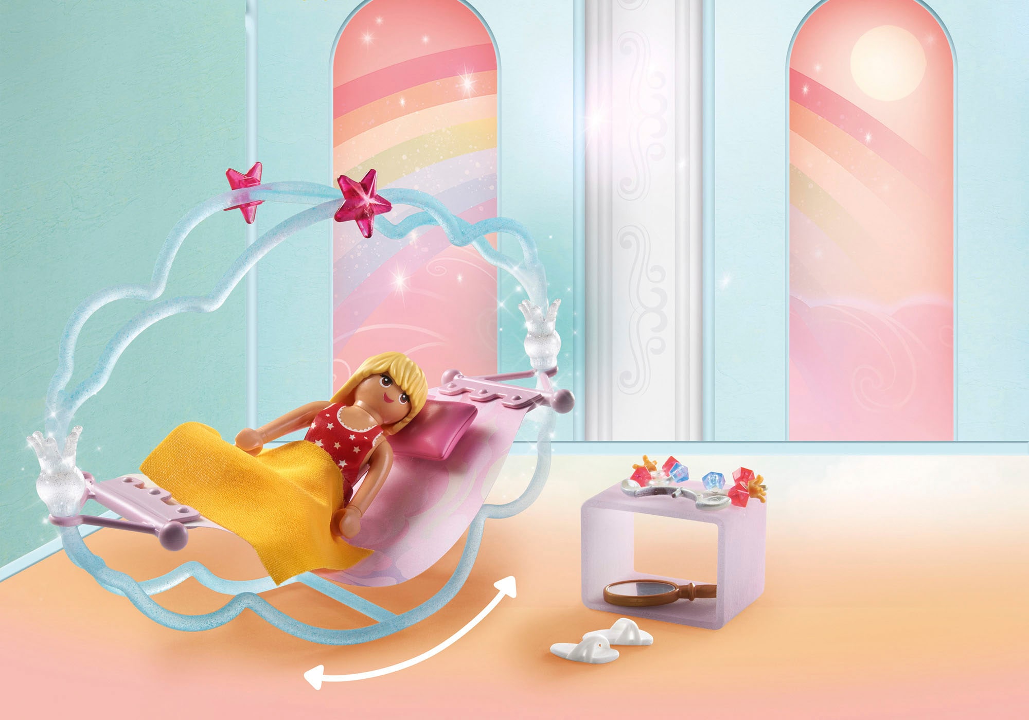 Playmobil® Konstruktions-Spielset »Himmlische Pyjamaparty (71362), Princess Magic«, (56 St.), Made in Europe