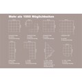 Al Mano Teppichfliese »Shaggy«, quadratisch, 30 mm Höhe, 40x40 cm, weicher Hochflor