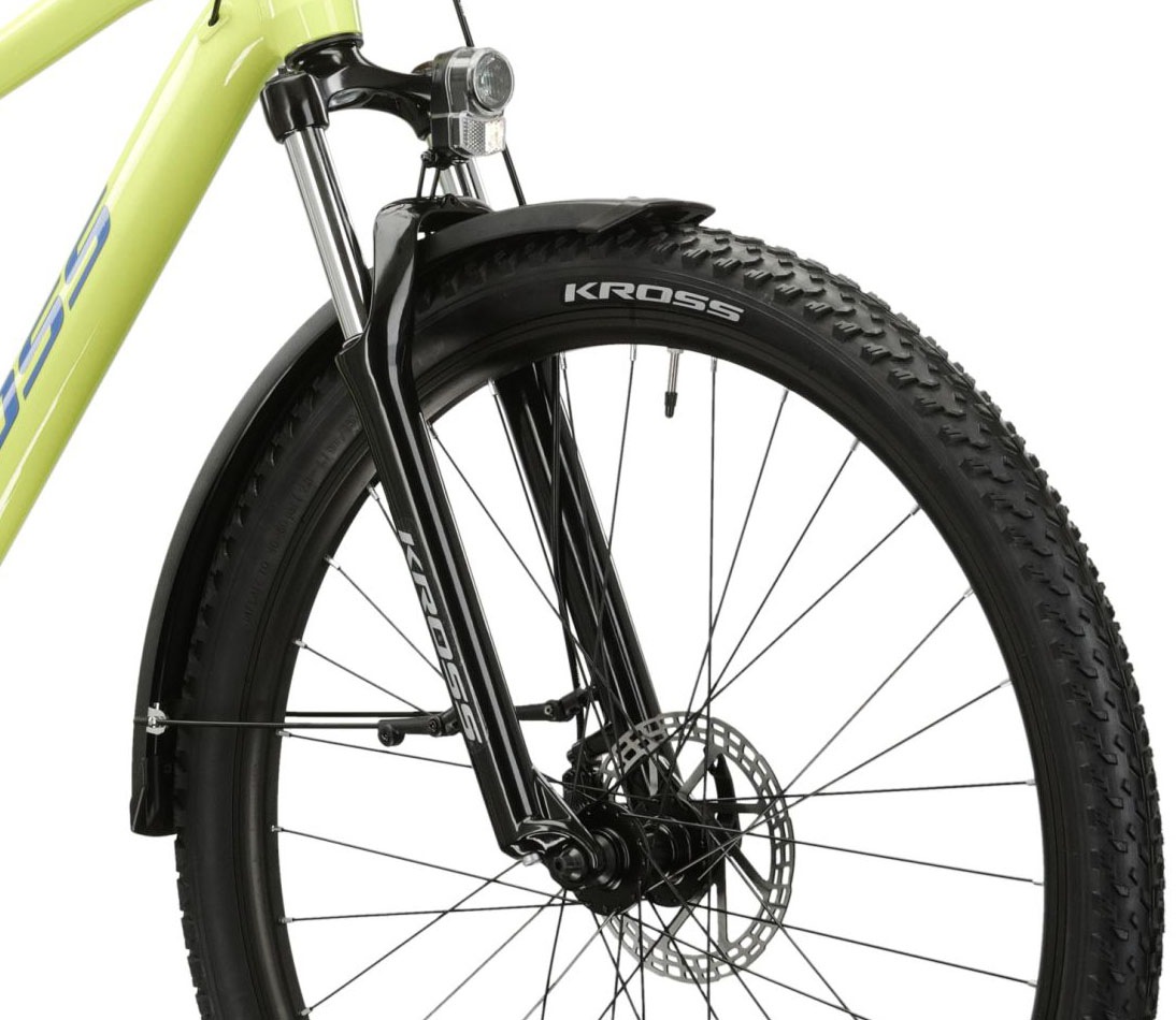 Kross Mountainbike »KROSS MTB Hardtail Hexagon 2.0 29" grün 21 Gänge«, 21 Gang, Shimano, ALTUS M310 Schaltwerk, Kettenschaltung