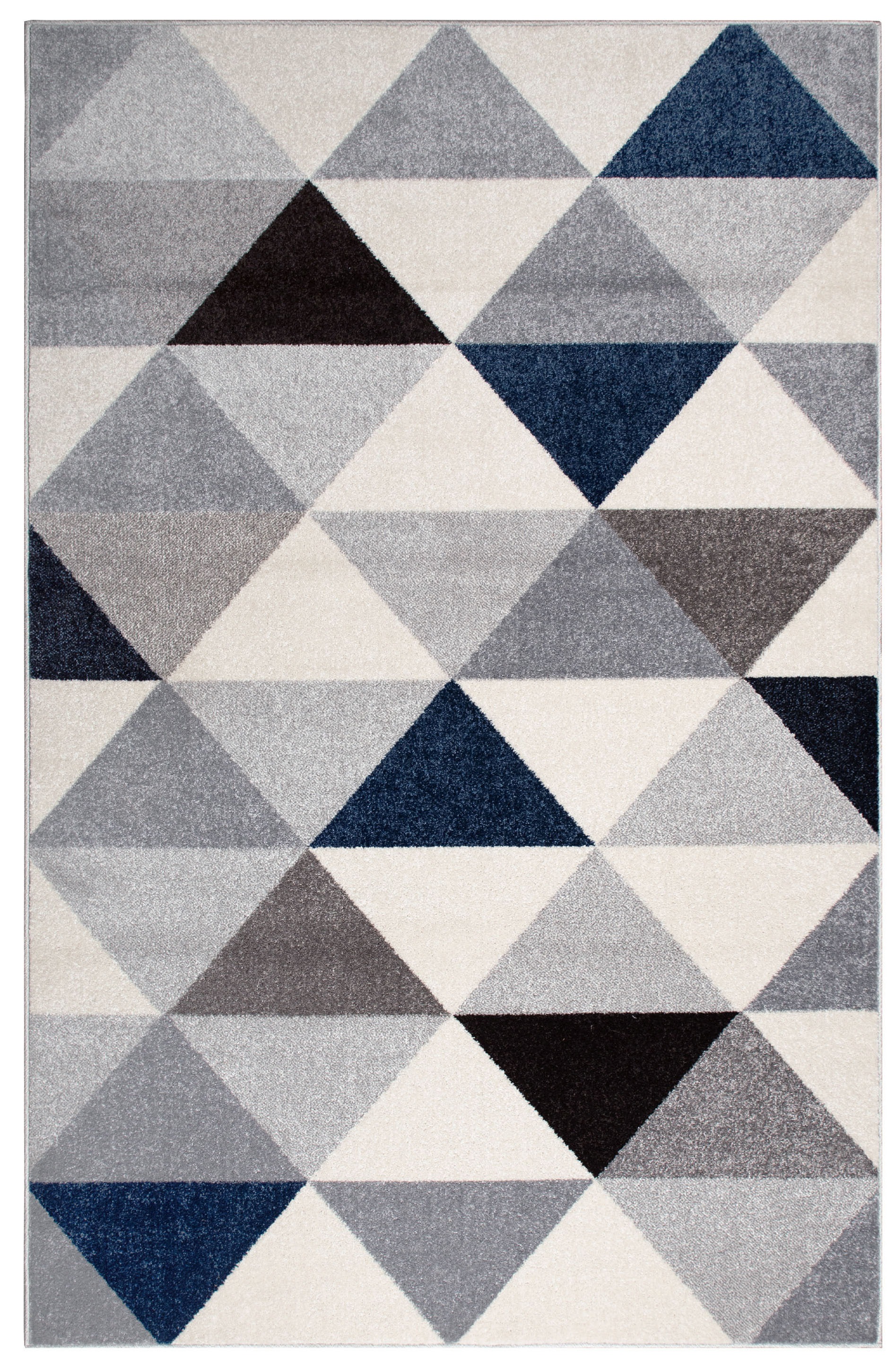 my home Teppich »Berlad Geo«, rechteckig, 9 mm Höhe, mit besonders weichem Flor, Kurzflor, modernes geometrisches Design