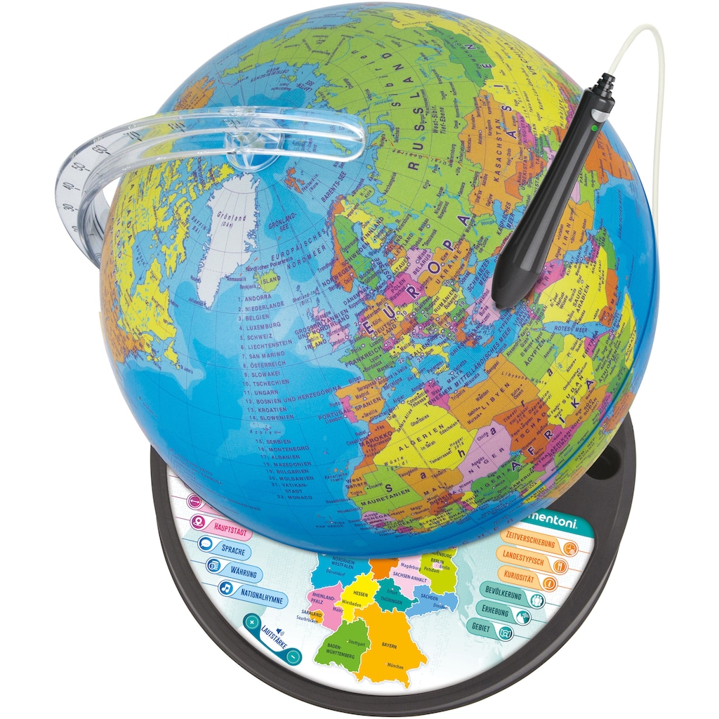 Clementoni® Globus »Galileo, Interaktiver Leucht-Globus«