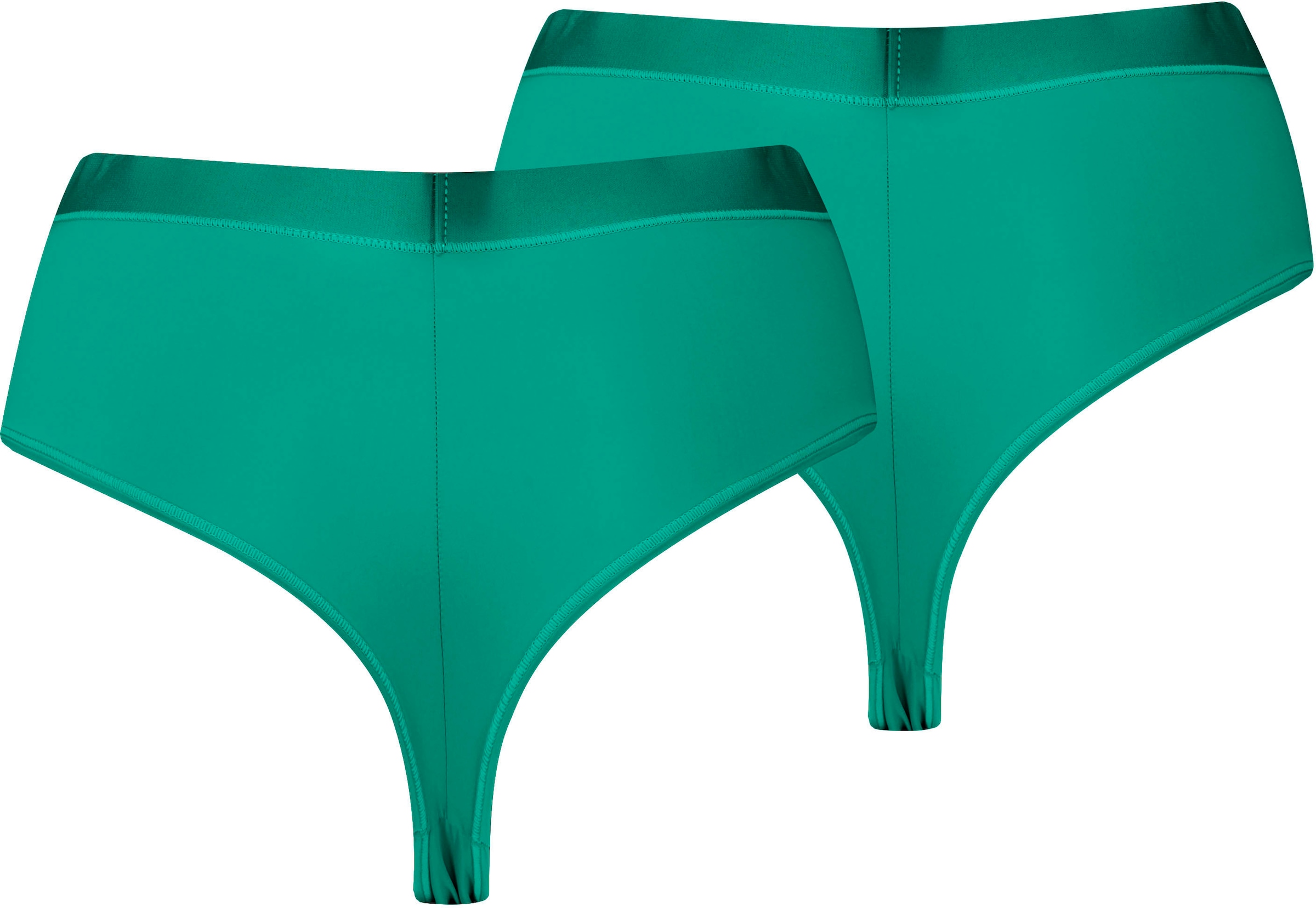 PUMA High-Waist-Slip, (2er-Pack), mit Logobund