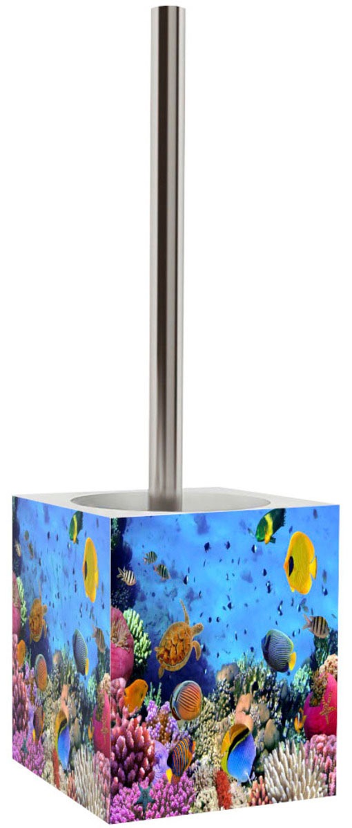 Sanilo Badaccessoire-Set »Ocean« bestehend aus WC-Sitz, Badteppich, Stöpsel, Seifenspender, WC-Bürste