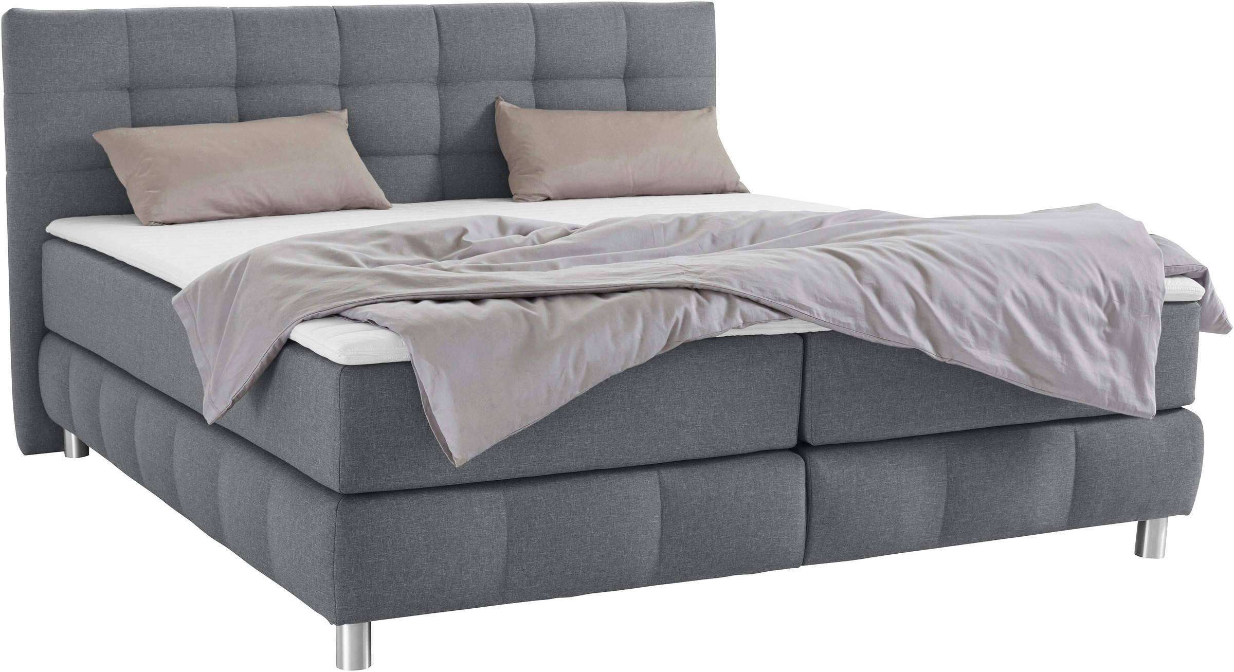 andas Boxspringbett "Salo", incl. Topper, 6 Breiten, 2 Härtegrade, TFK auch günstig online kaufen