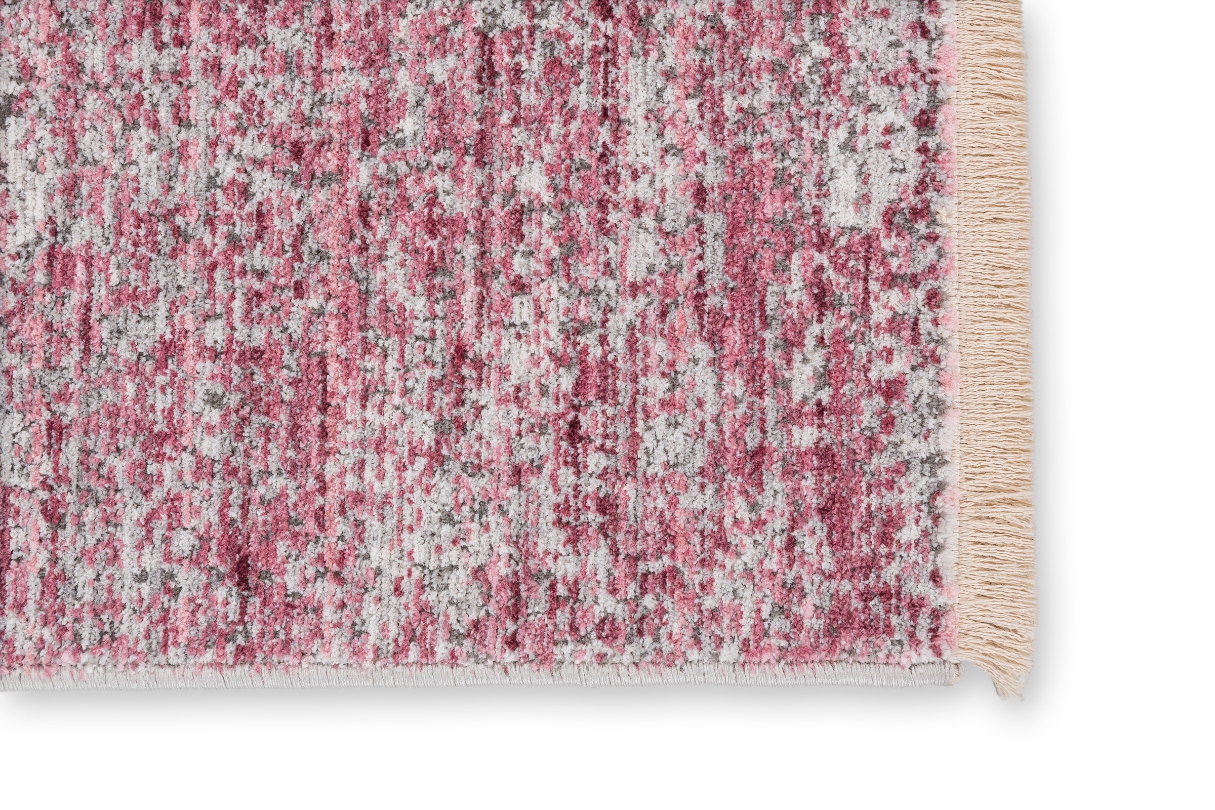 SCHÖNER WOHNEN-Kollektion Teppich »Charme 240«, rechteckig, 6 mm Höhe, leichter Kurzflor, Fransen, Wohnzimmer