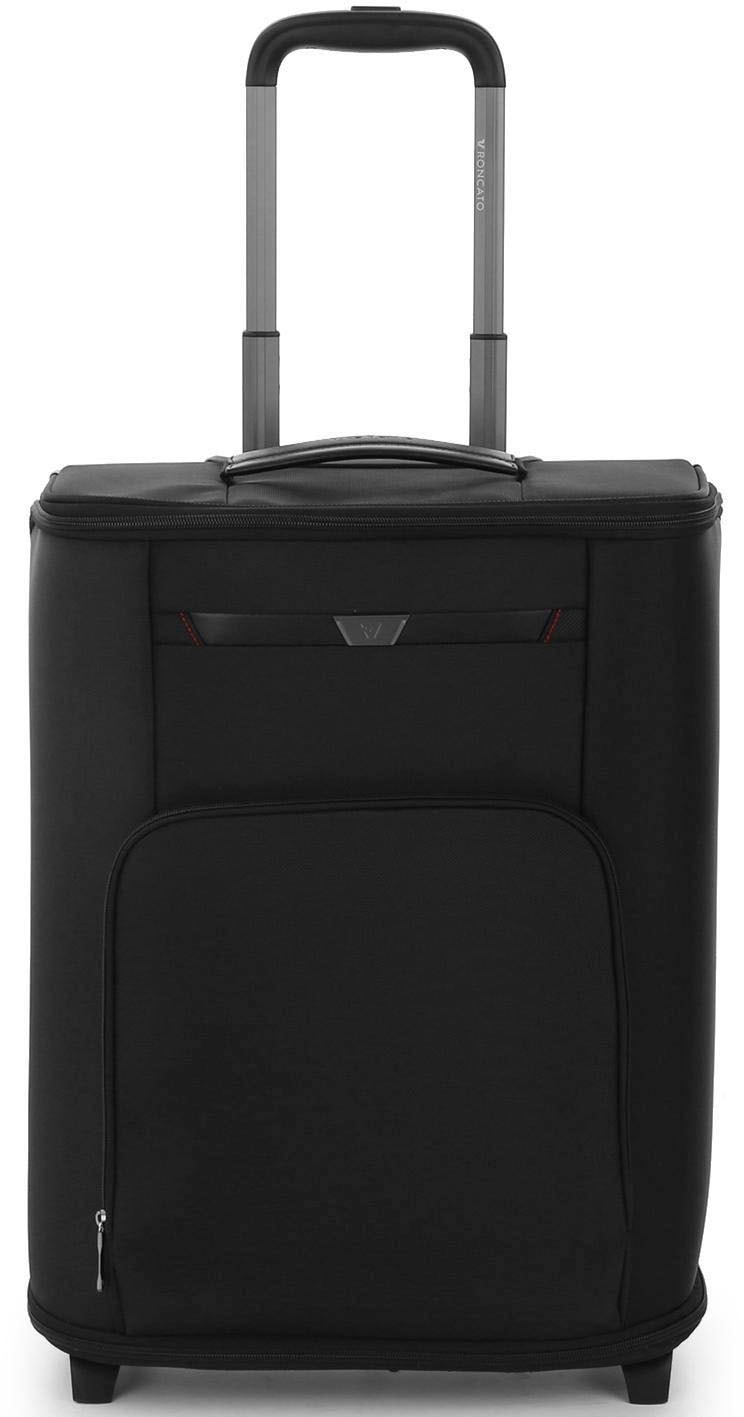 Kleidersack „BIZ 4.0 Kabinentrolley-Kleidersack auf Rollen, schwarz“, mit Kleiderbügel in der Kabine, Gr. B: 55 cm, schwarz B: 55 cm