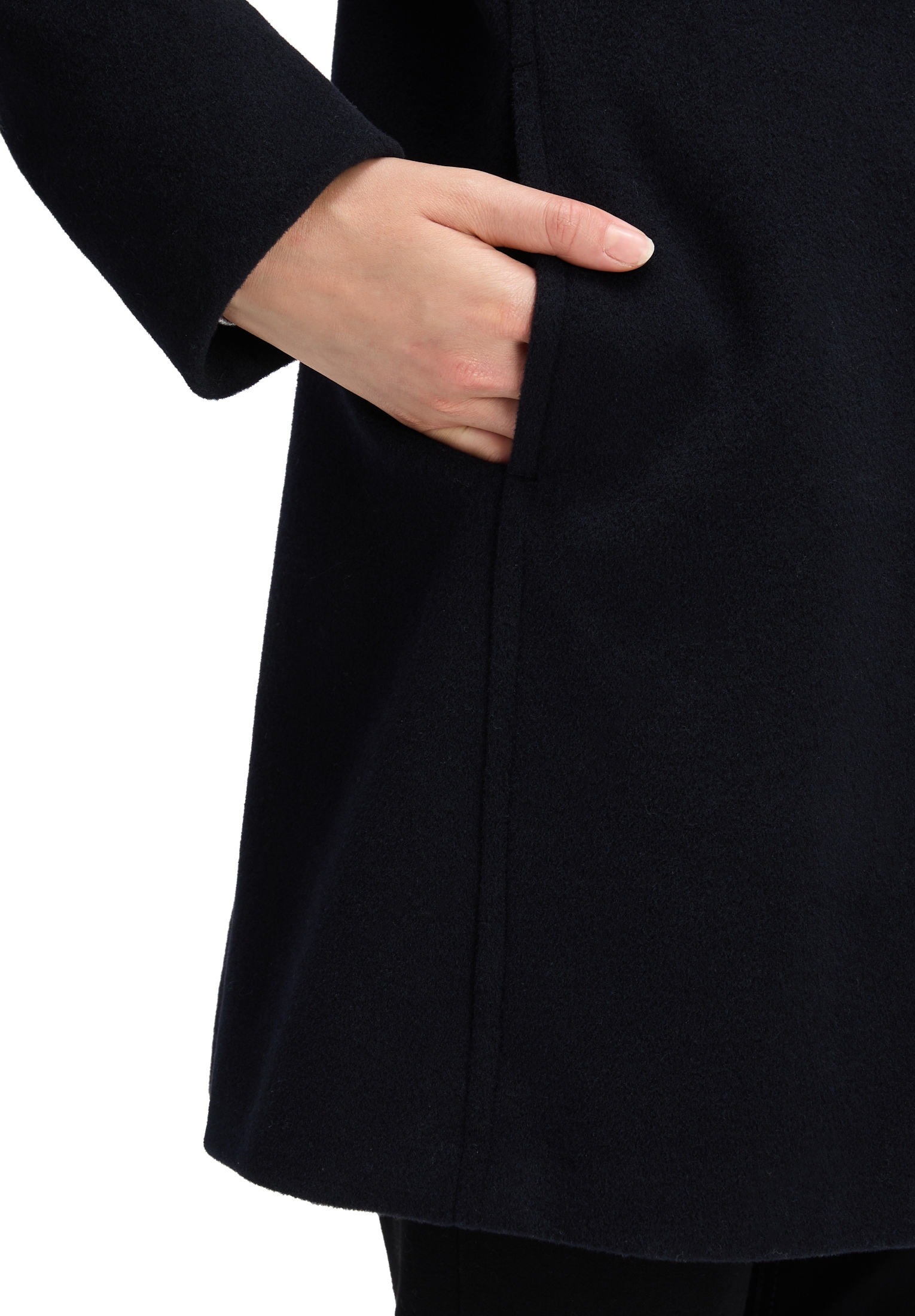 Gil Bret Wolljacke mit Kapuze mit Kapuze