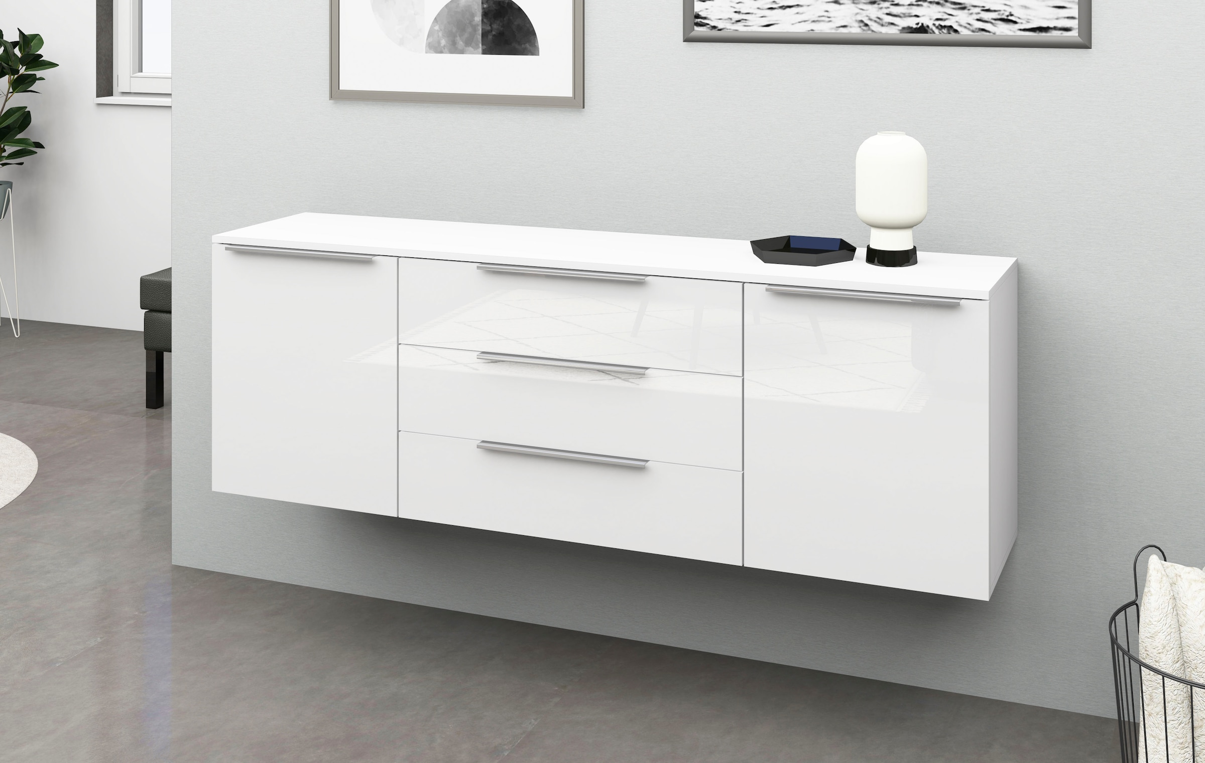 borchardt Möbel Sideboard »Oliva«, Breite 166 oder 200 cm