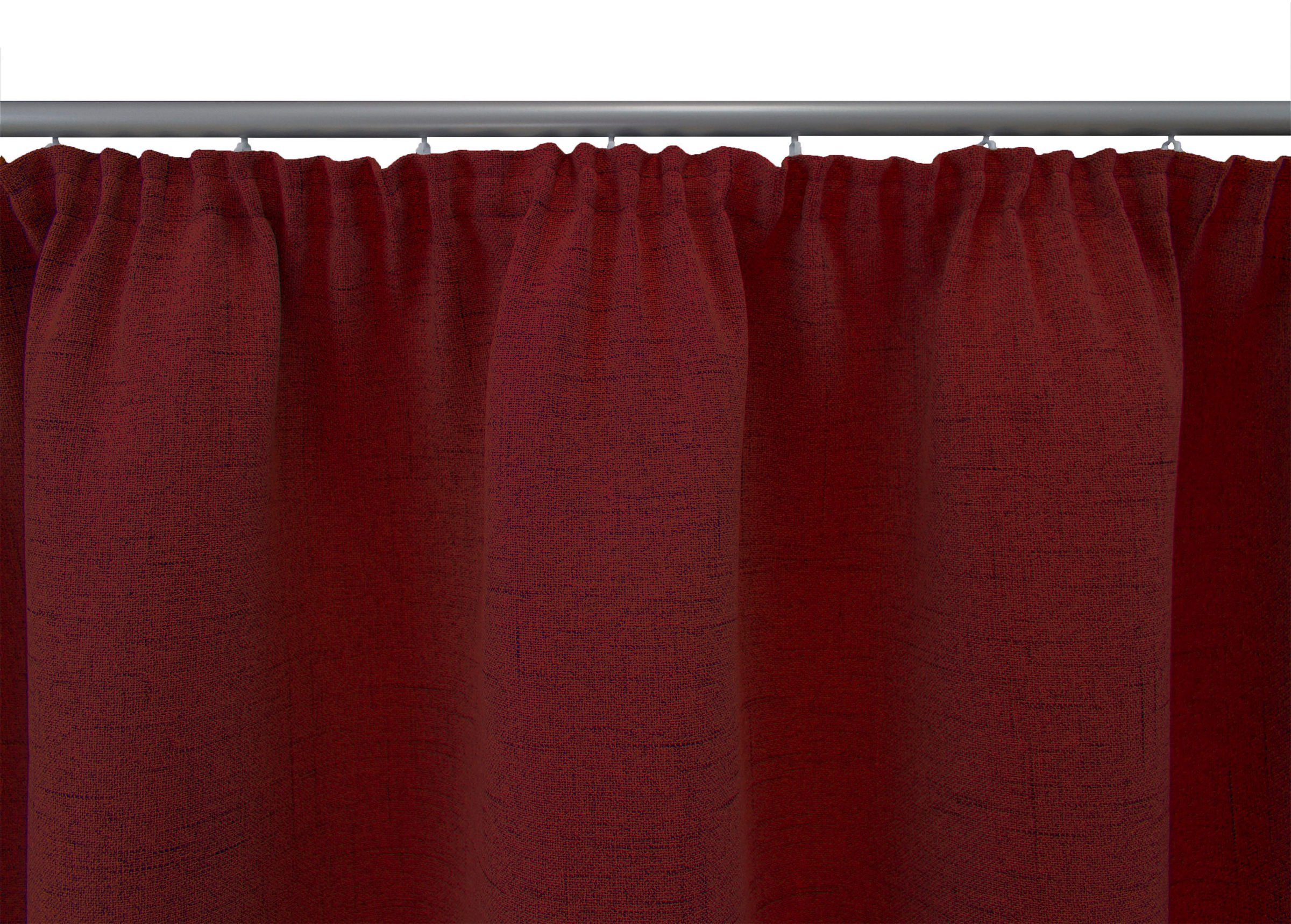 VHG Gardine »Rustika«, (1 St.), Deko Struktur, Polyester, pflegeleicht, nach Maß