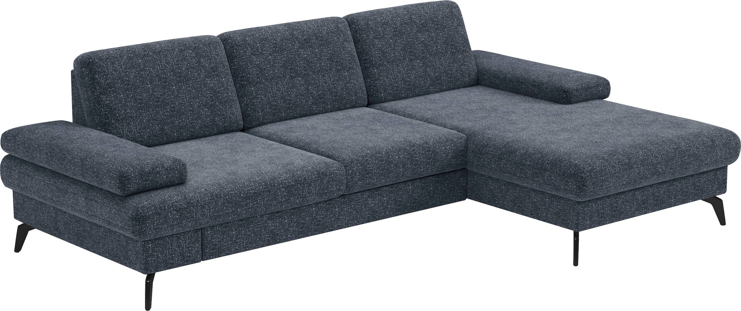sit&more Ecksofa »Morris L-Form, inkl. Sitztiefenverstellung«, wahlweise mit Armteilverstellung, Bettfunktion & Bettkasten