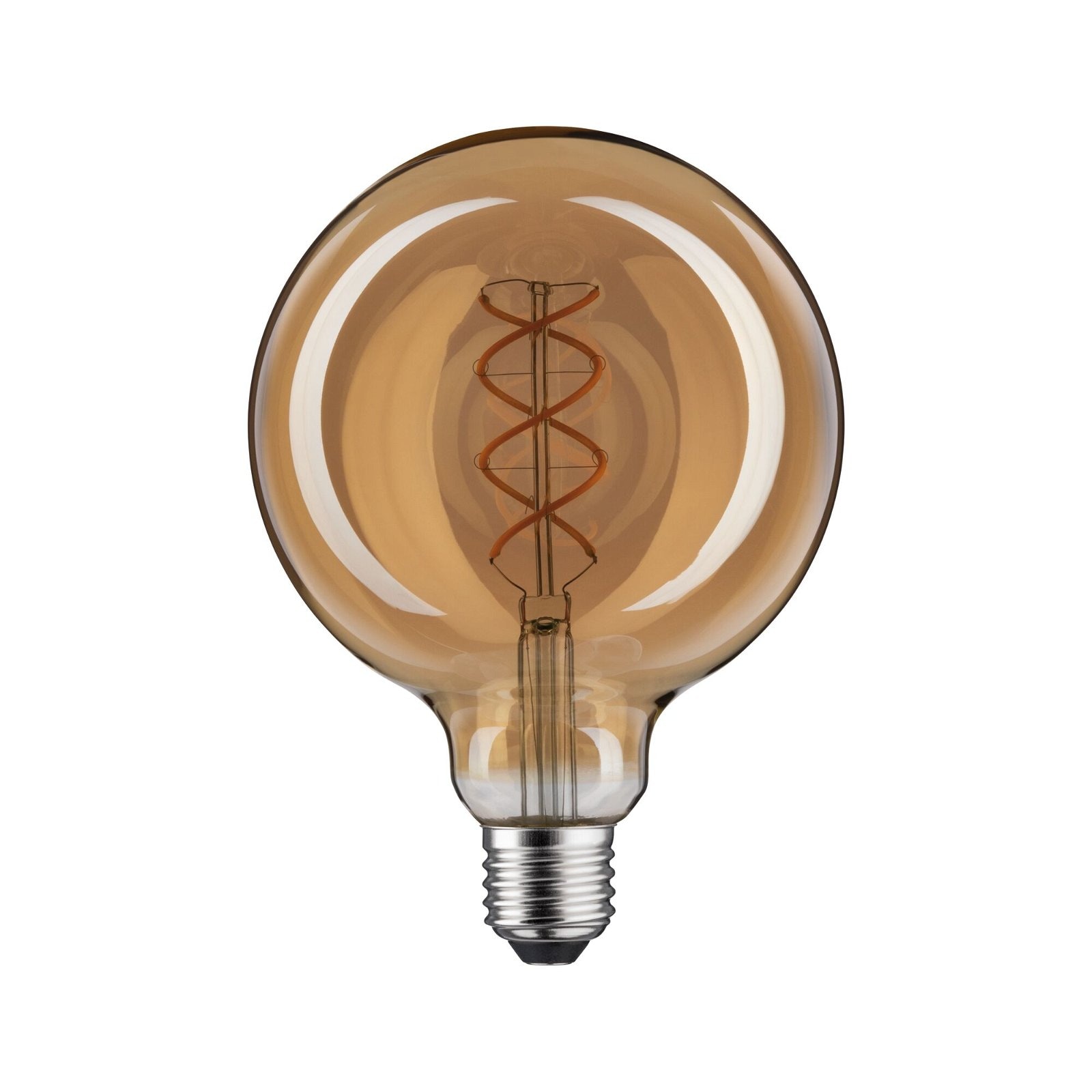 Paulmann LED-Leuchtmittel »Globe125 230lm 1800K gold 4W spiral Filament«, 1 günstig online kaufen