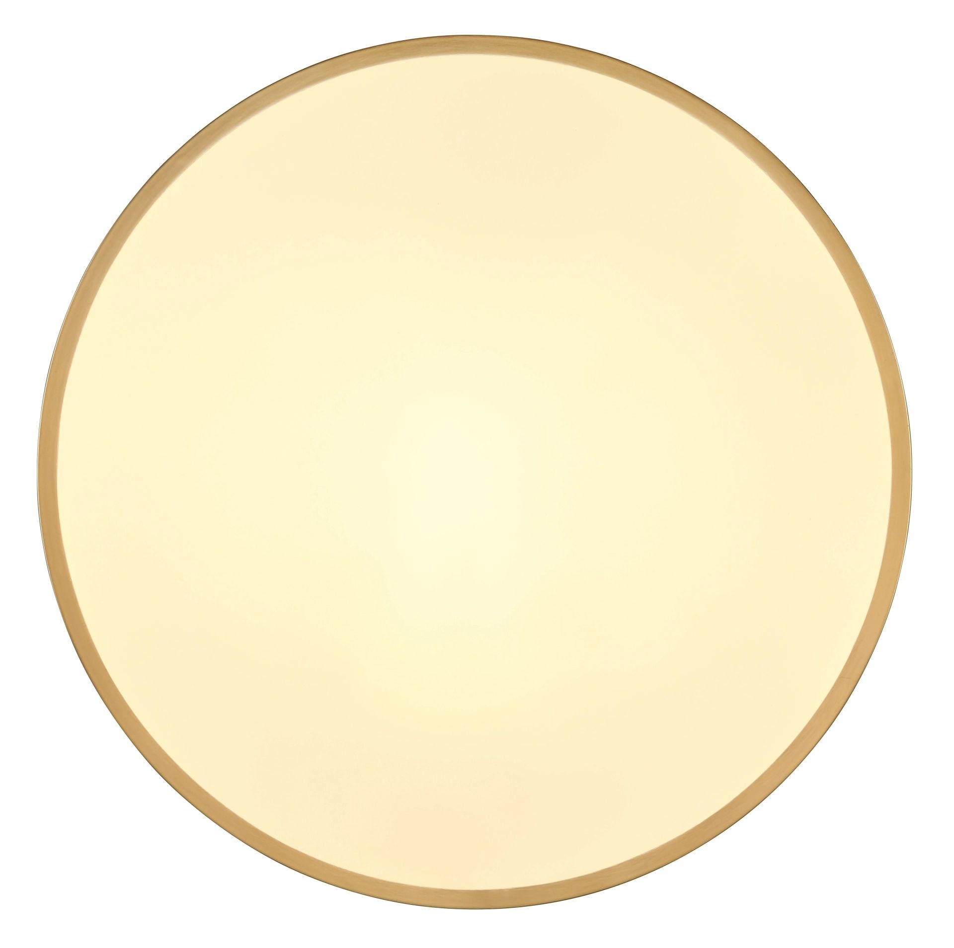 GLOBO LIGHTING LED Deckenleuchte »TIBEY«, Leuchtmittel LED-Modul | LED fest integriert, Runde Deckenlampe, Wohnzimmer, Flur, Durchmesser 45cm