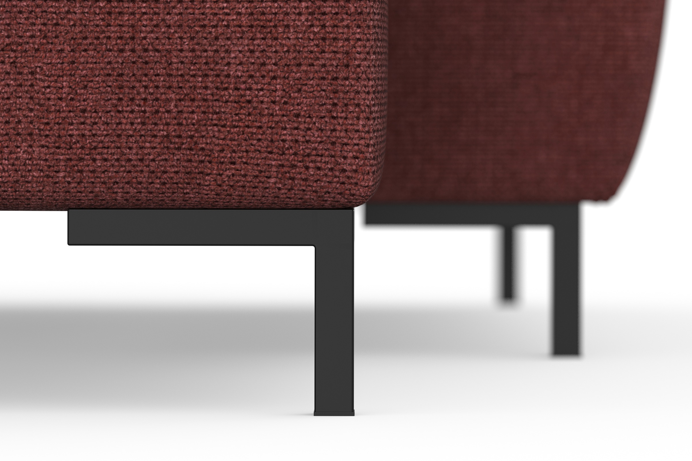 DOMO collection Wohnlandschaft »Capelo, komfortabel, klare Linien zeichnen dieses Design aus, U-Form«, mit Armteilverstellung, wahlweise mit Bettfunktion, Federkern