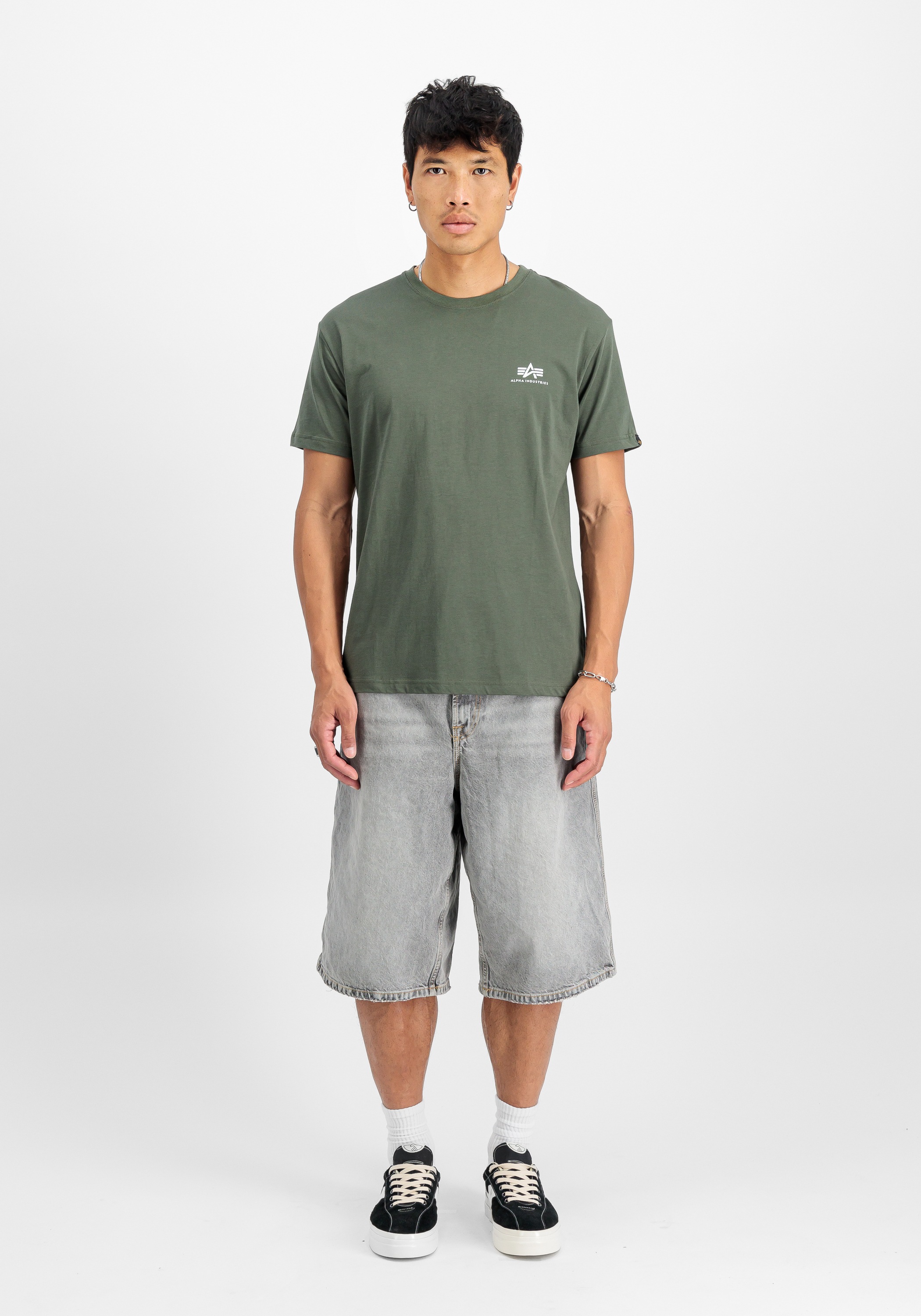Alpha Industries T-Shirt »Basic T-Shirt SL 2 Pack«