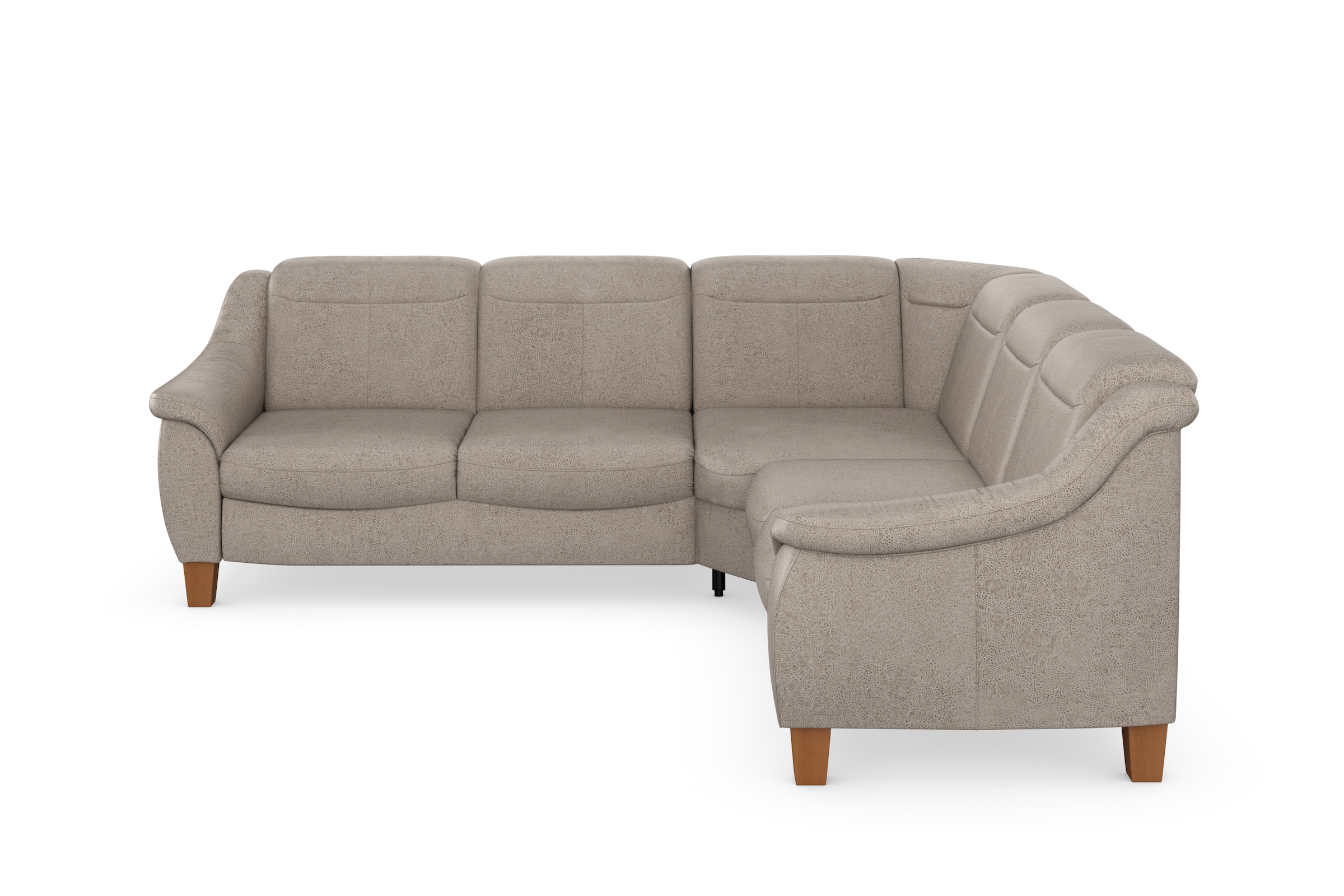 Home affaire Ecksofa »Caldera L-Form«, Federkern, wahlweise mit Kopfteilverstellung, Bettfunktion, Bettkasten