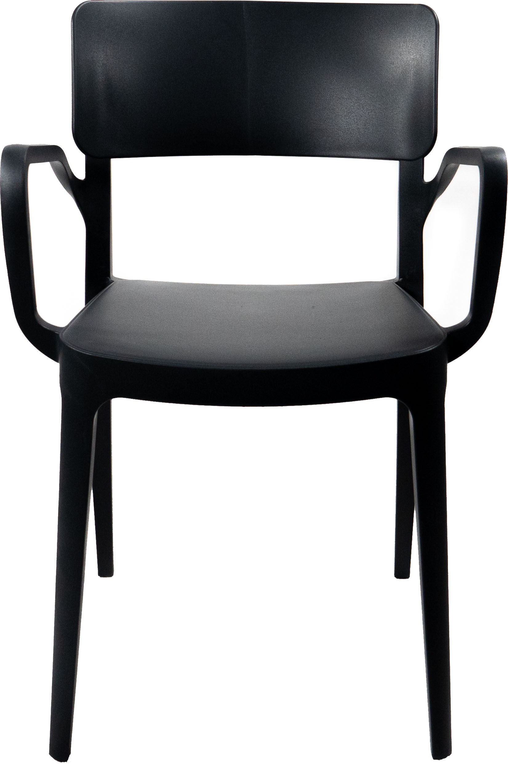Essentials Gartenstuhl »Wing« () 1 Stk.schwarz, Stapelstuhl Kunststoff günstig online kaufen