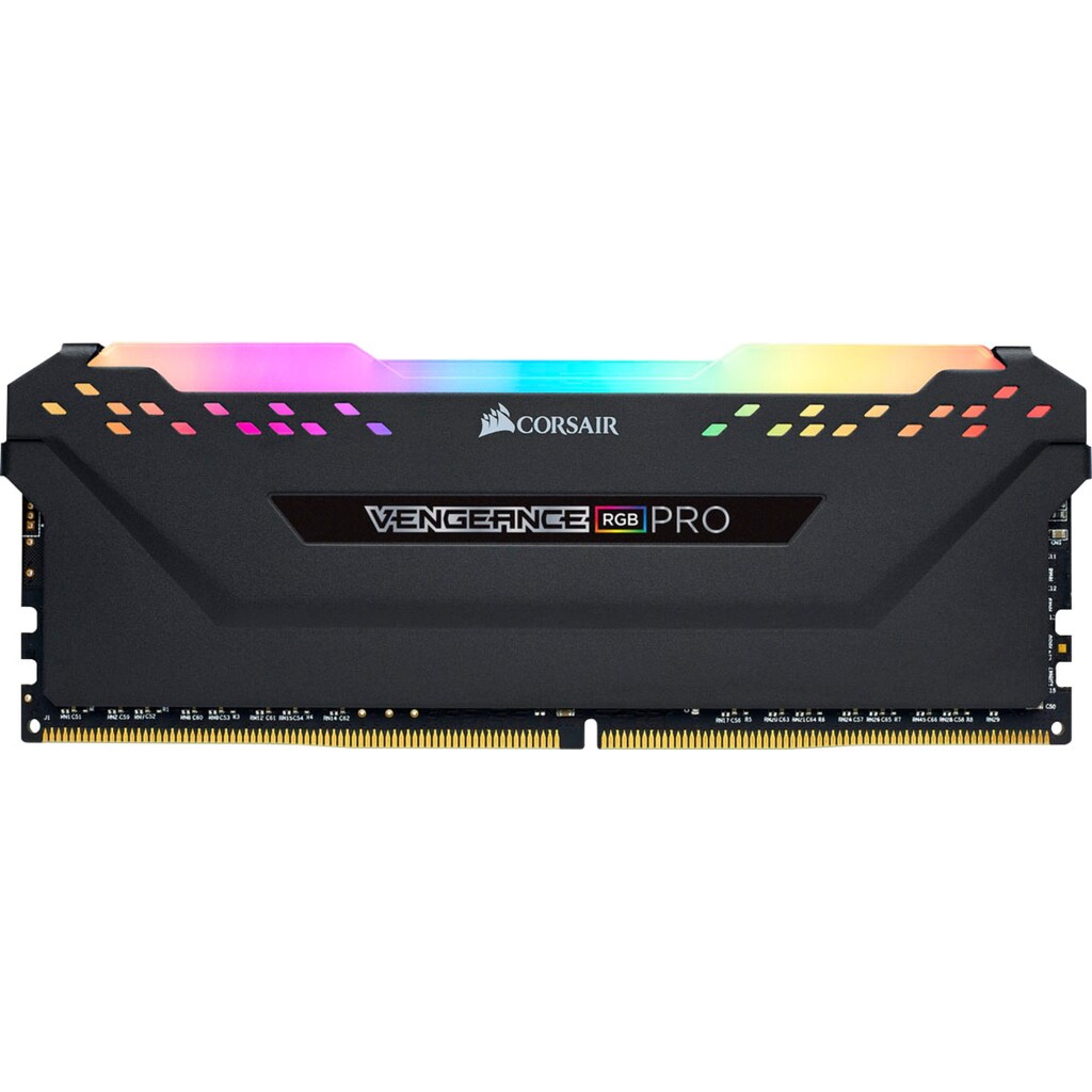 Corsair PC-Arbeitsspeicher »VENGEANCE® RGB PRO 32 GB (4 x 8 GB) DDR4 DRAM 3.200 MHz C16«