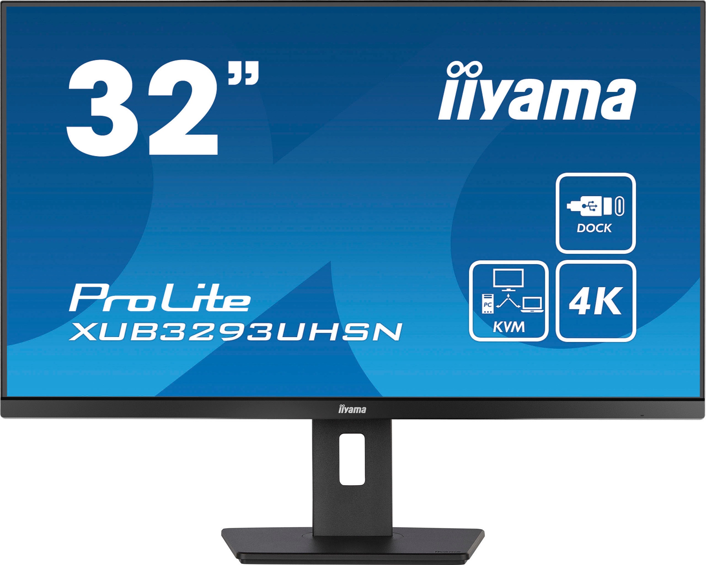 IIYAMA LED-Monitor »31.5« 80 cm/31 ′′ 3840 x 2160 px 4 Reaktionszeit 60 Hz schwarz